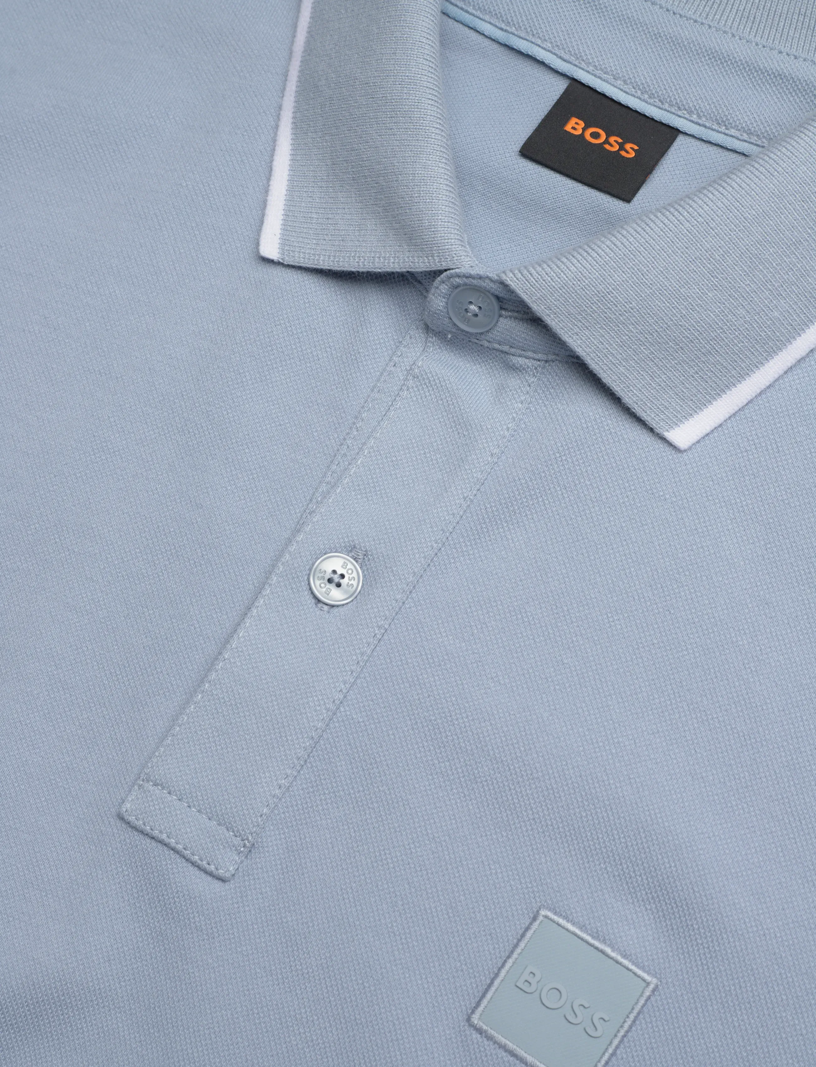 BOSS - Passertip - short-sleeved polos - light/pastel blue - 1