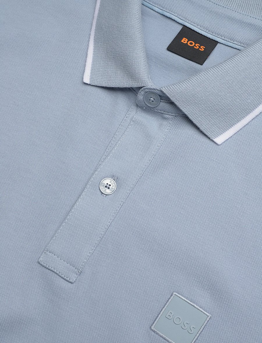 BOSS - Passertip - lühikeste varrukatega polod - light/pastel blue - 1