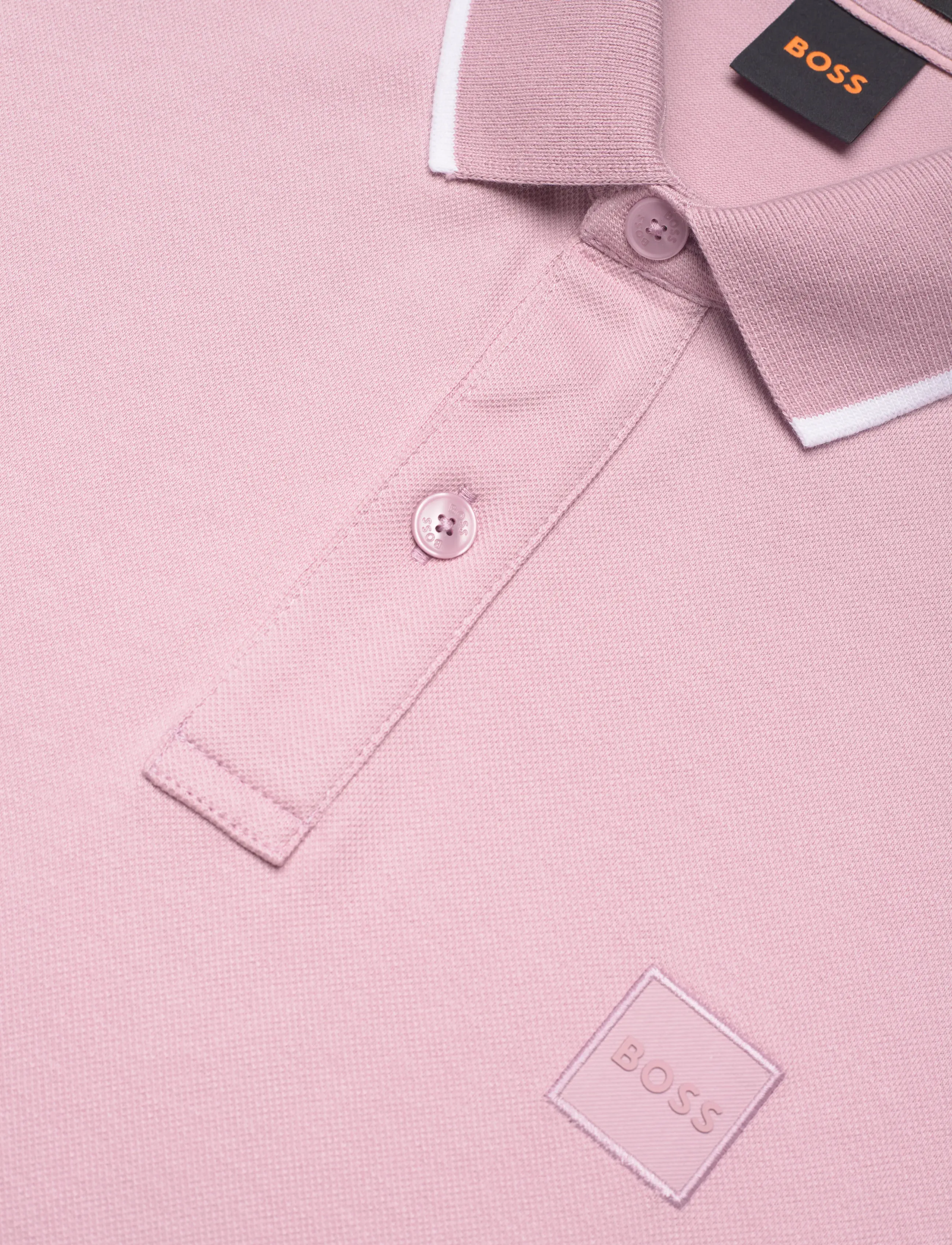 BOSS - Passertip - short-sleeved polos - light/pastel purple - 2