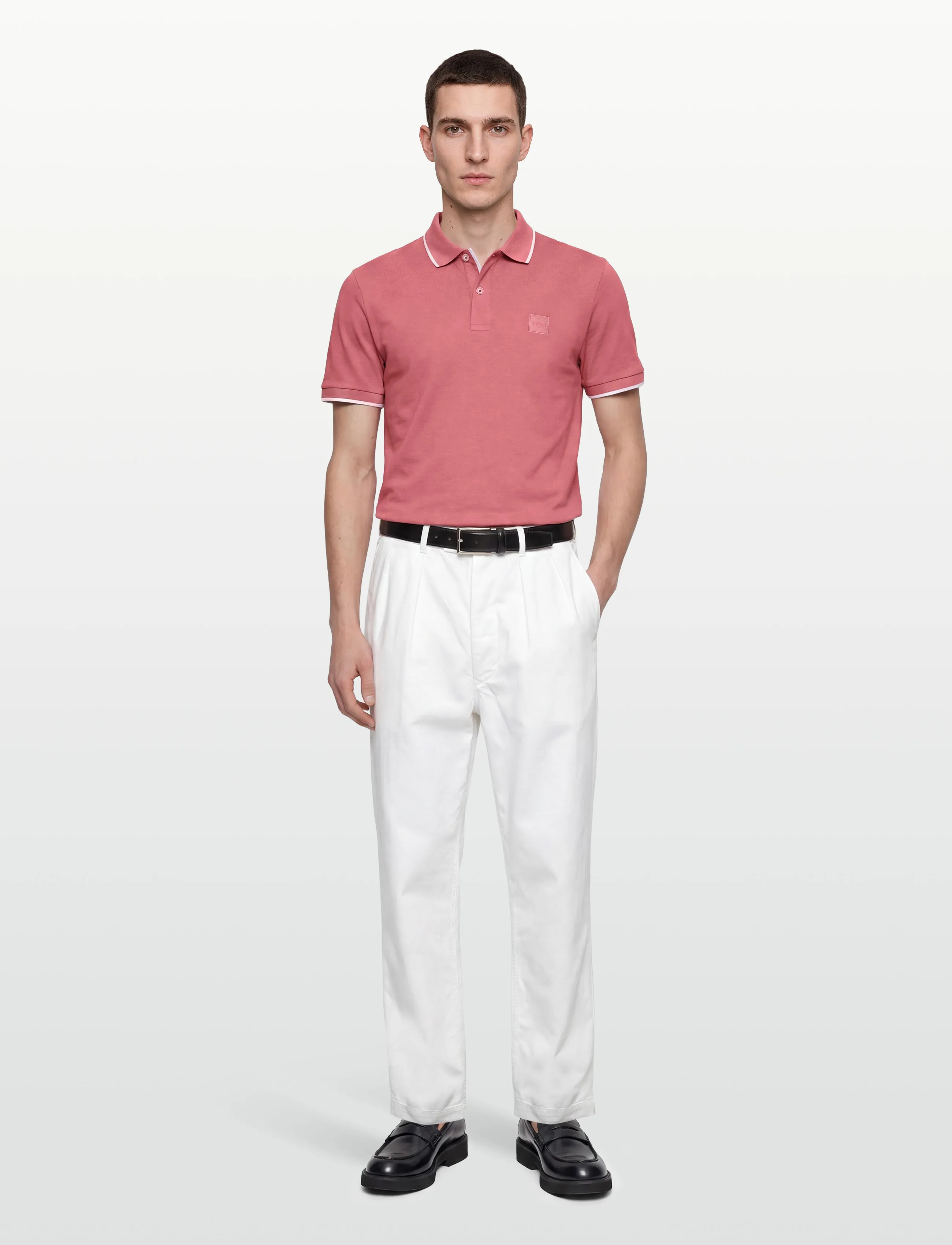 BOSS Passertip, 3XL, Coral, Poloer > Kortærmede, Herre