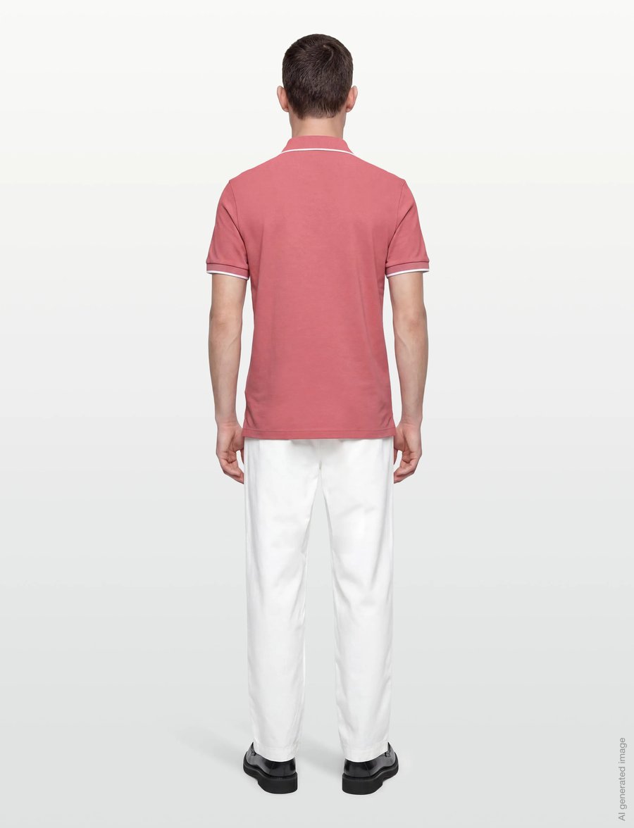 BOSS - Passertip - kurzärmelig - light/pastel red - 4