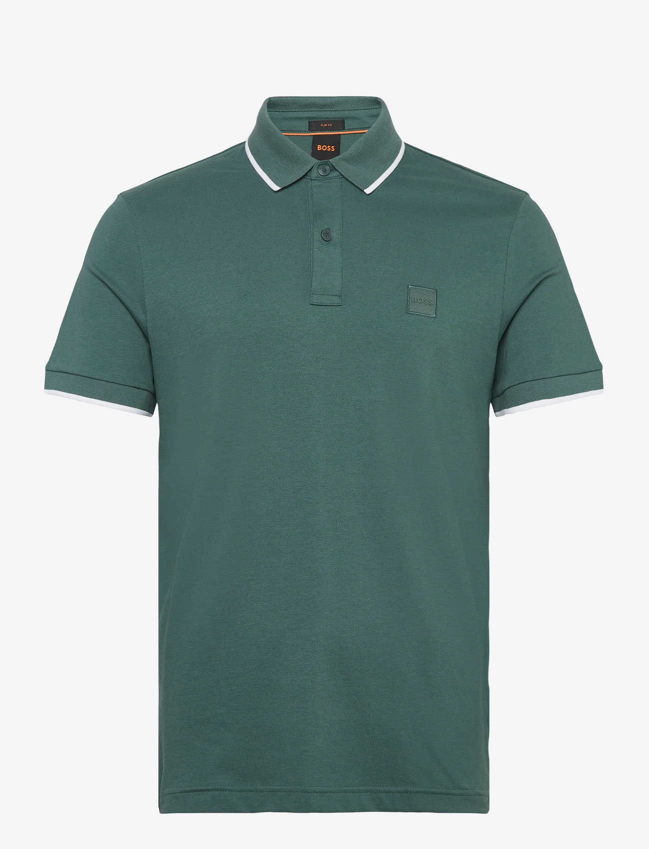 BOSS - Passertip - kortærmede poloer - open green - 0