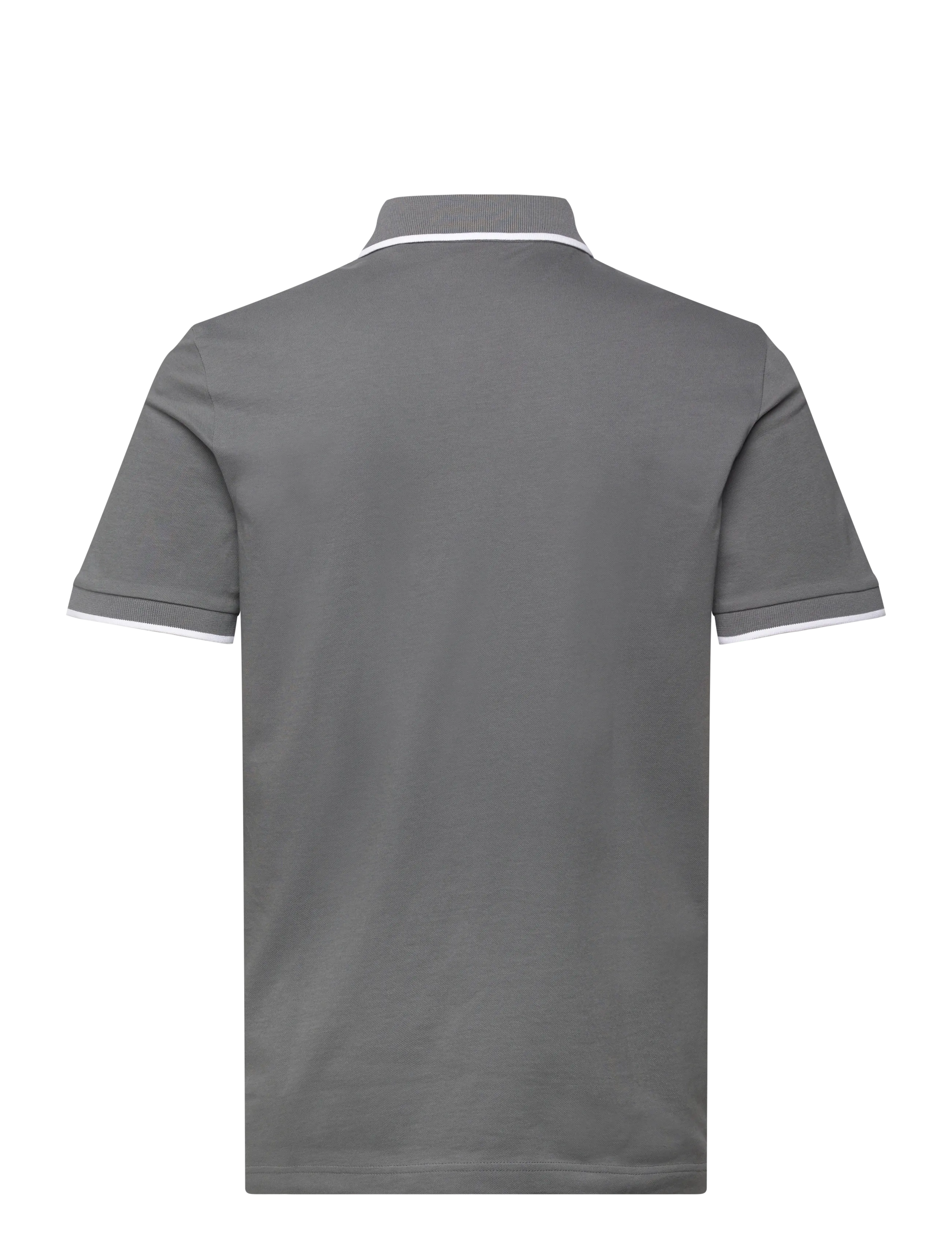 BOSS - Passertip - short-sleeved polos - open grey - 1