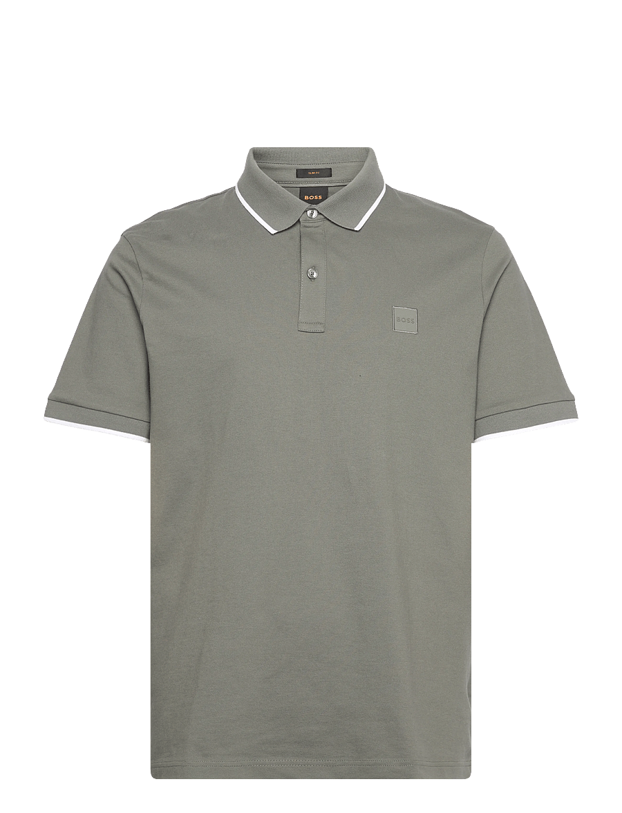 BOSS - Passertip - kurzärmelig - open grey - 1