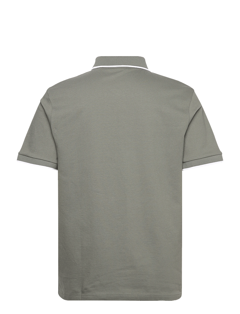 BOSS - Passertip - lühikeste varrukatega polod - open grey - 2
