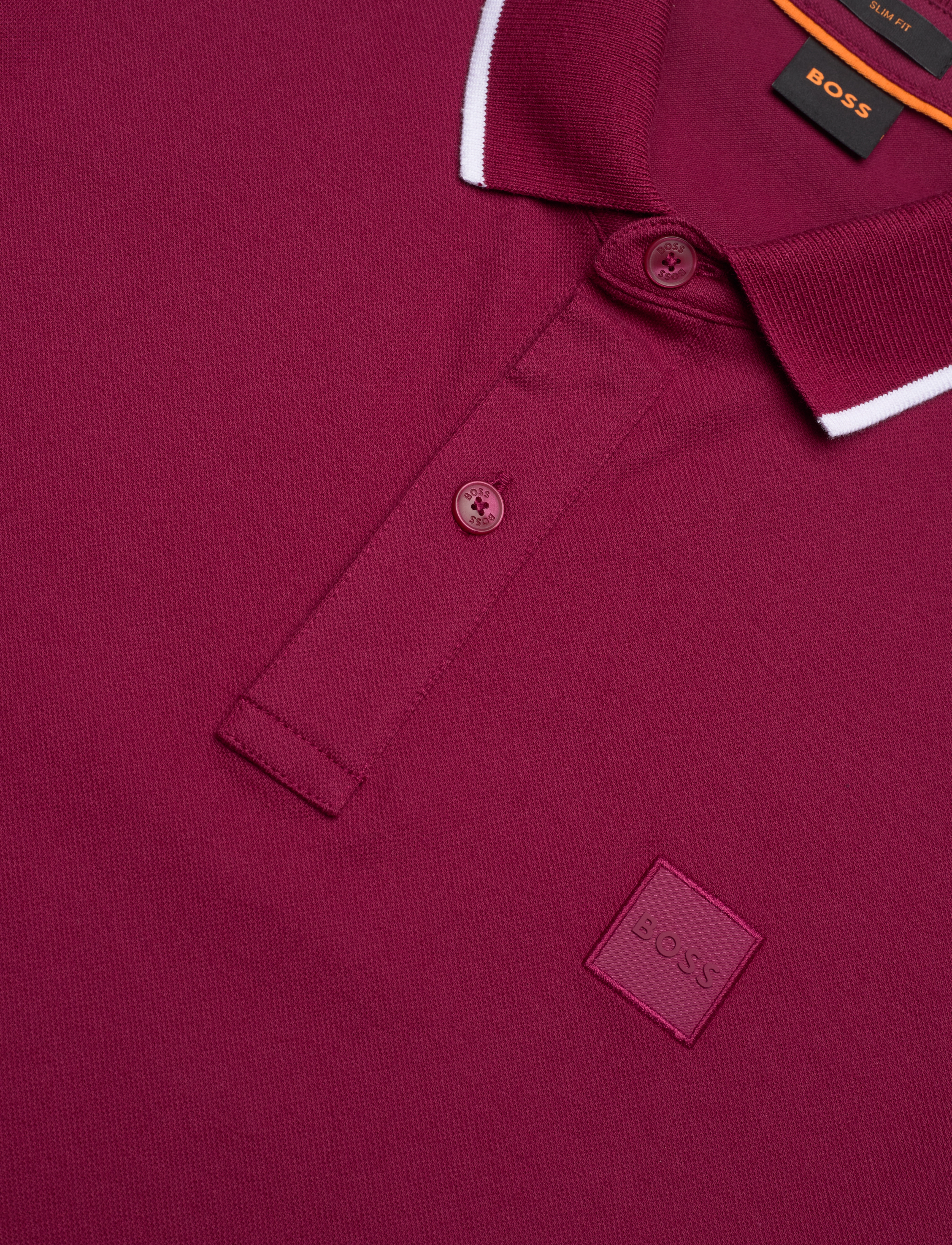 BOSS - Passertip - kortermede - open red - 2