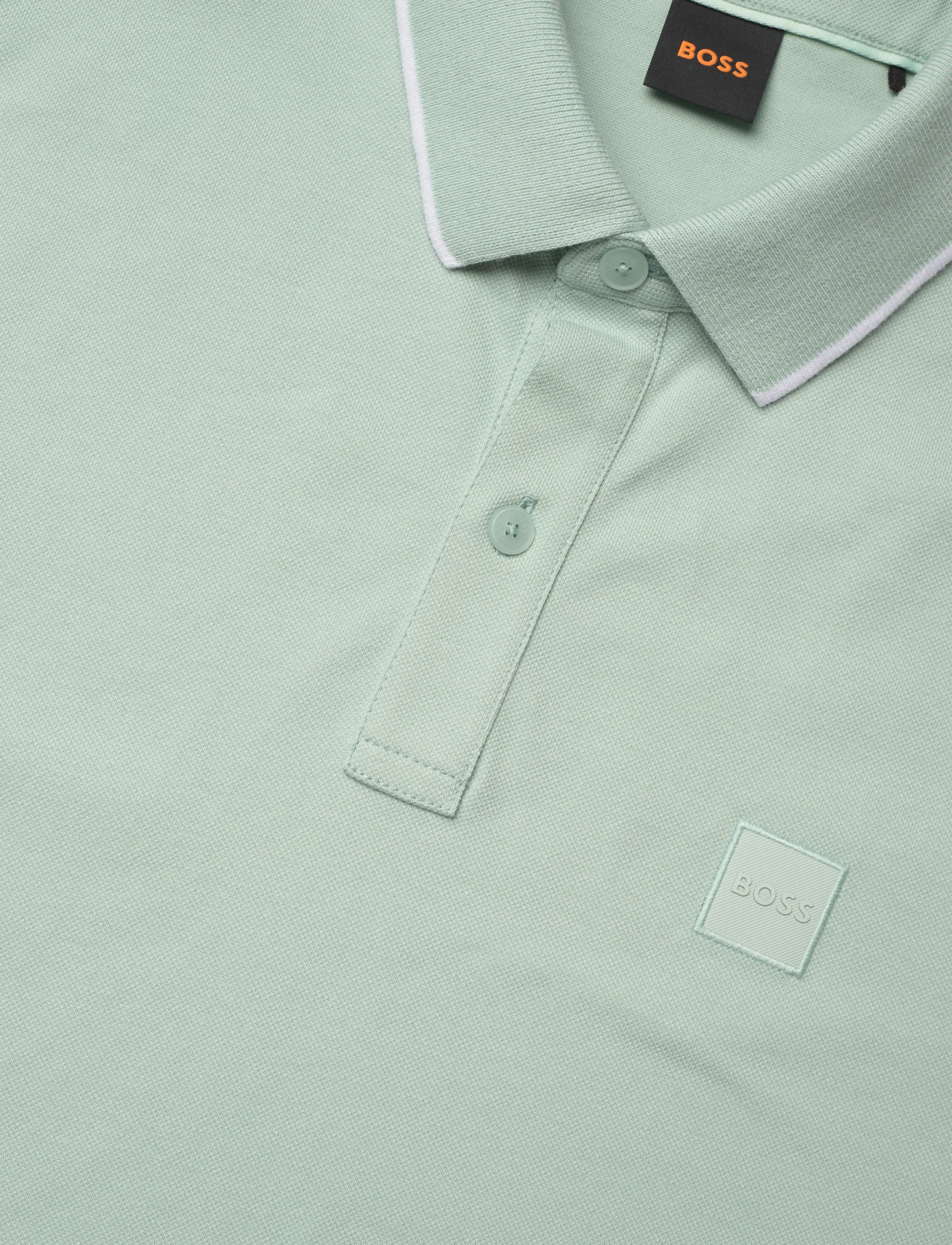 BOSS - Passertip - kortärmade pikéer - turquoise/aqua - 5