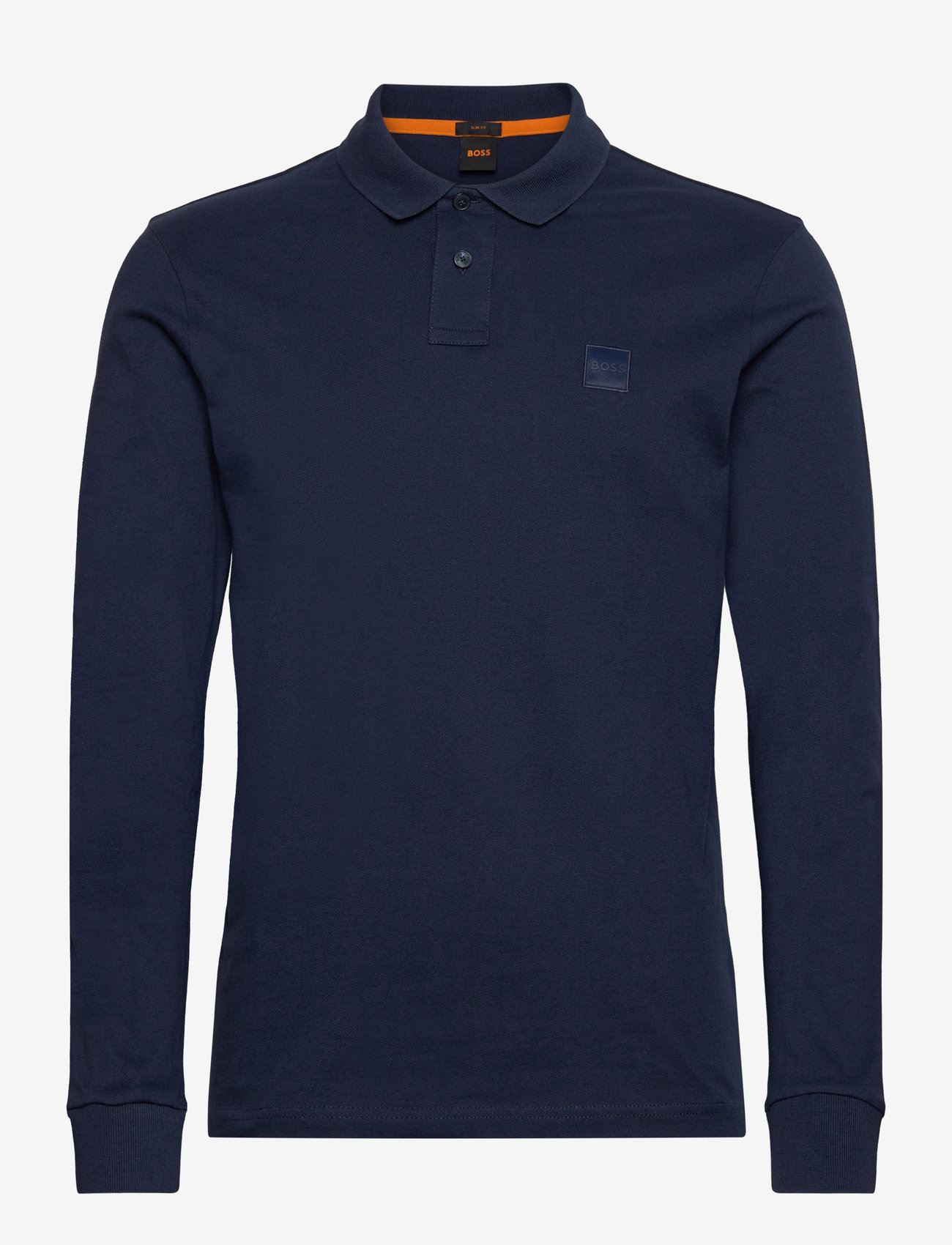 BOSS - Passerby - langærmede poloer - open blue - 0