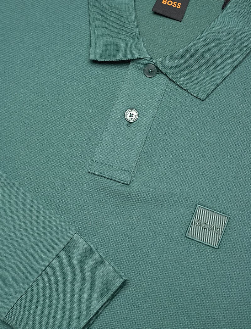 BOSS - Passerby - long-sleeved polos - open green - 2