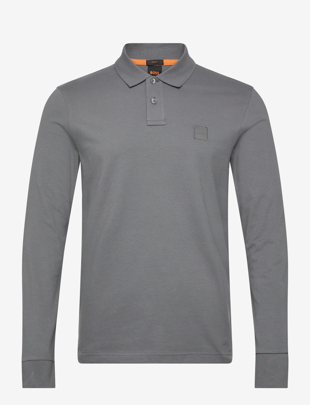 BOSS - Passerby - langærmede poloer - open grey - 0
