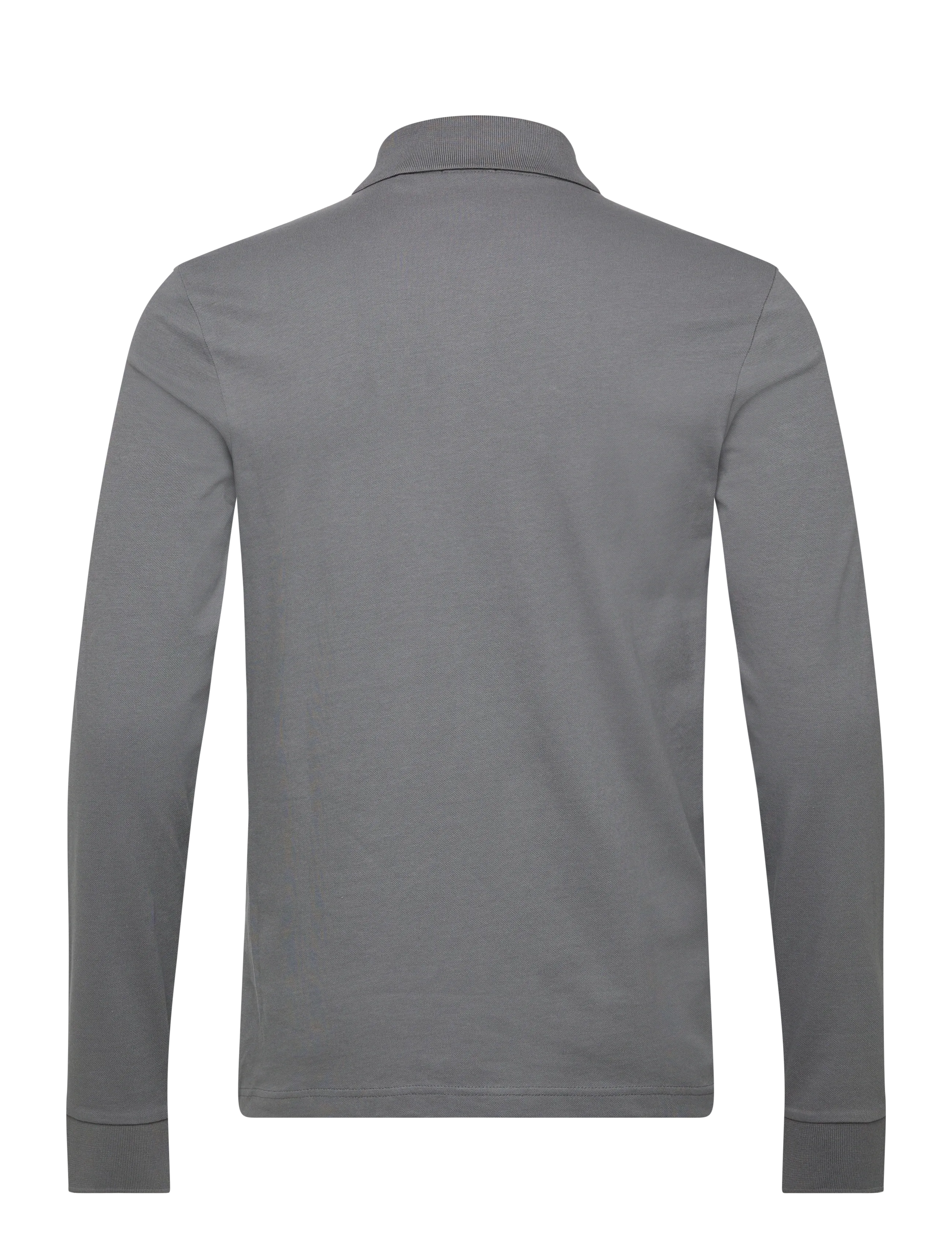 BOSS - Passerby - langærmede poloer - open grey - 1
