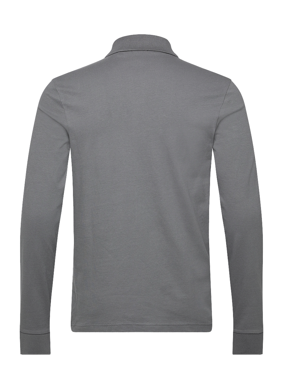 BOSS - Passerby - langærmede poloer - open grey - 1