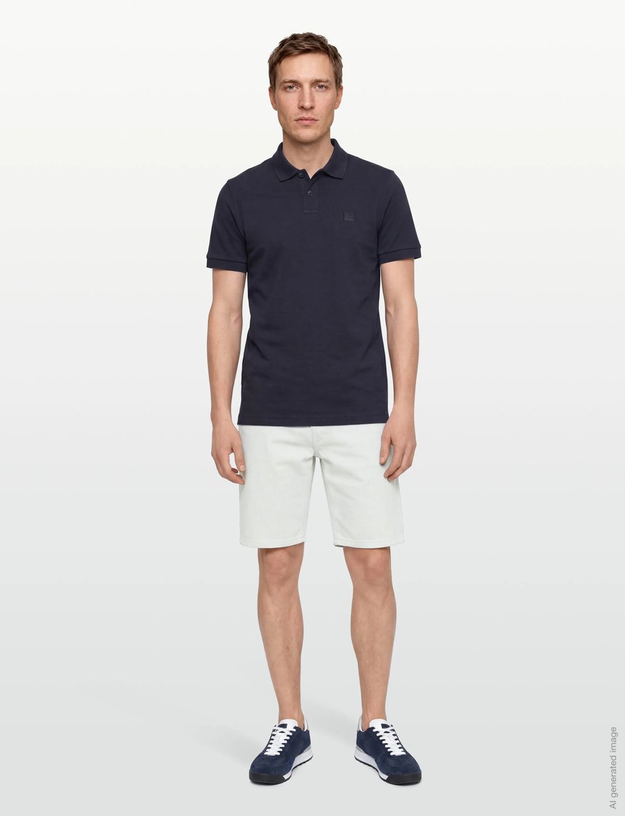 BOSS - Passenger - lühikeste varrukatega polod - dark blue - 0