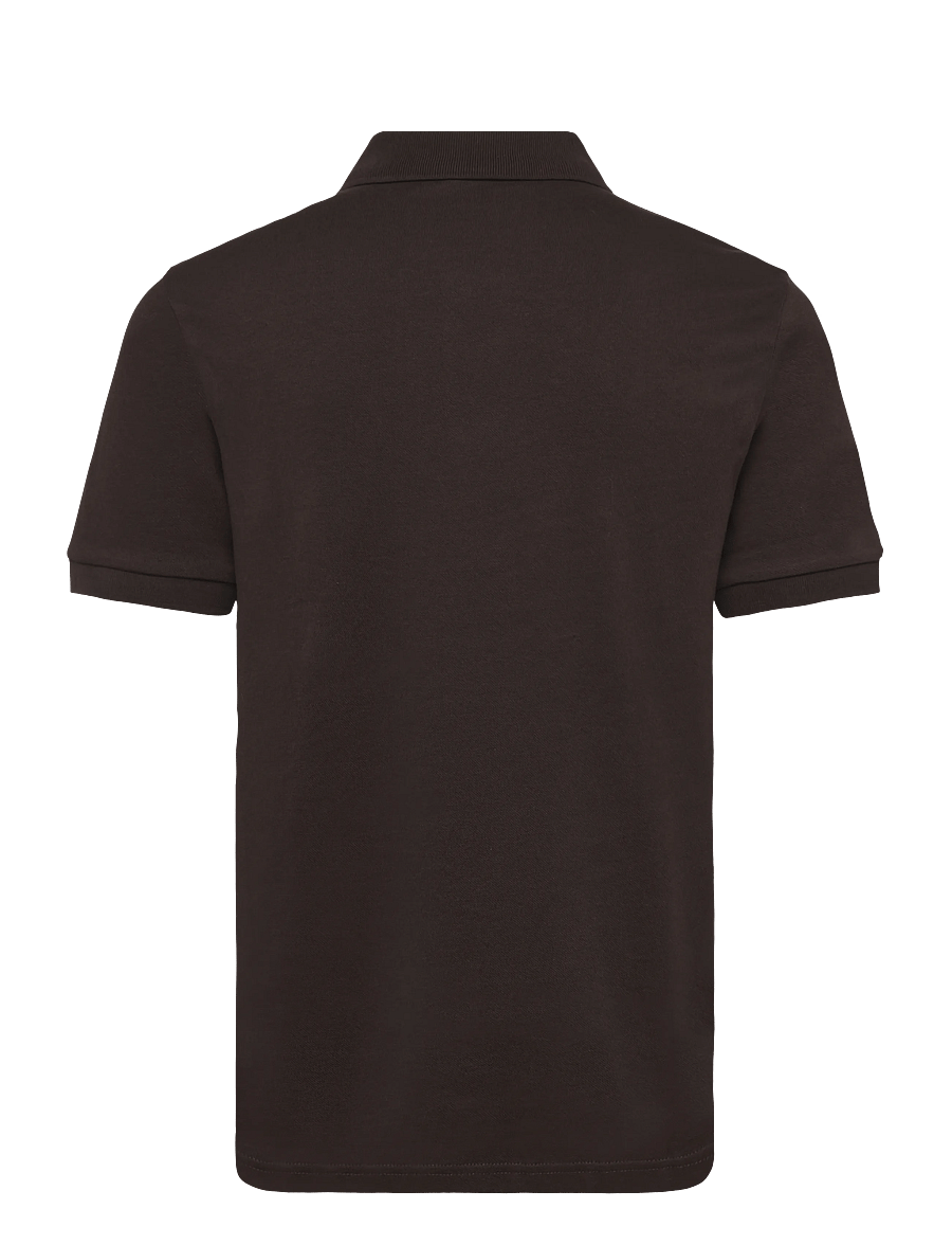 BOSS - Passenger - short-sleeved polos - dark brown - 1