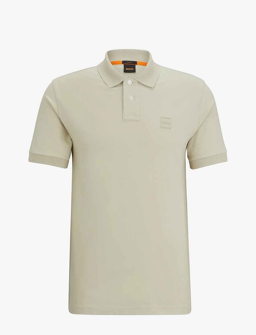 BOSS - Passenger - lühikeste varrukatega polod - light beige - 1