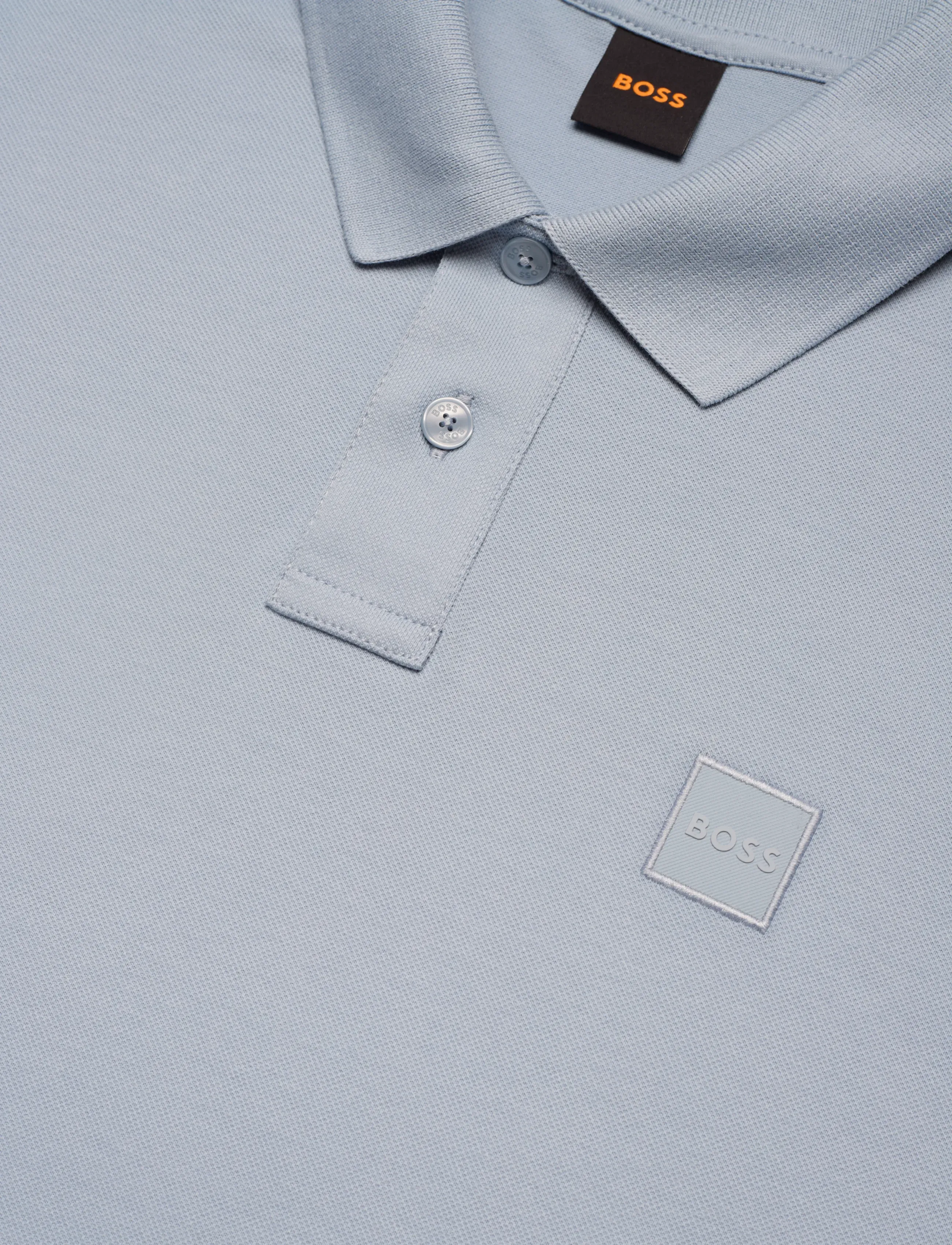 BOSS - Passenger - short-sleeved polos - light/pastel blue - 5