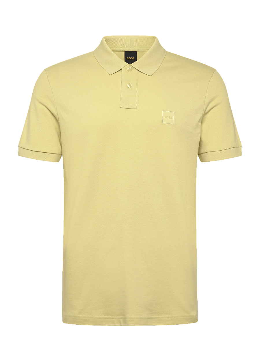 BOSS - Passenger - stutterma pólóbolir - medium beige - 1