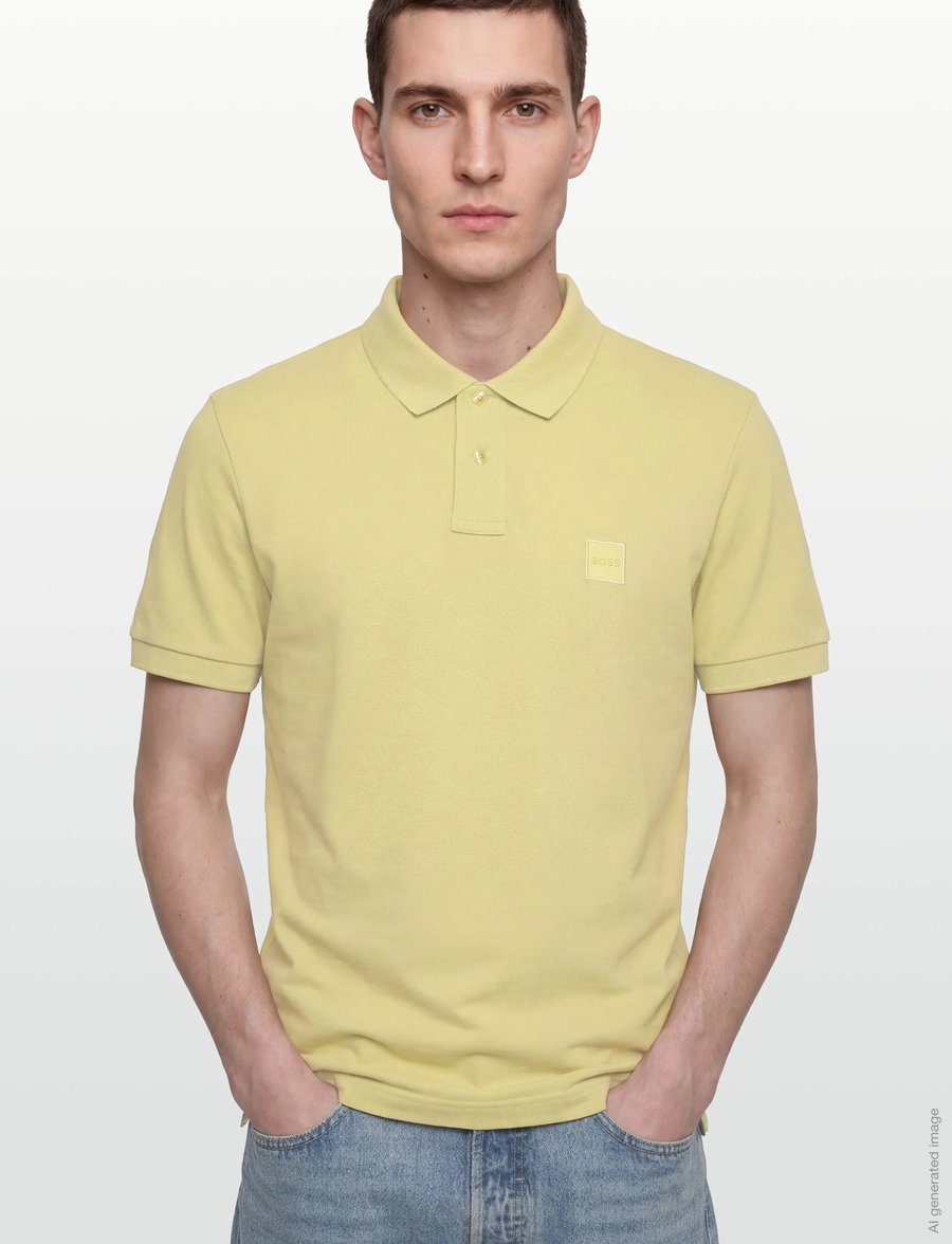 BOSS - Passenger - stutterma pólóbolir - medium beige - 3