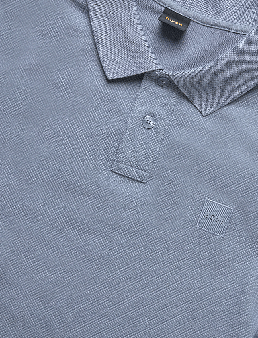 BOSS - Passenger - short-sleeved polos - medium blue - 2
