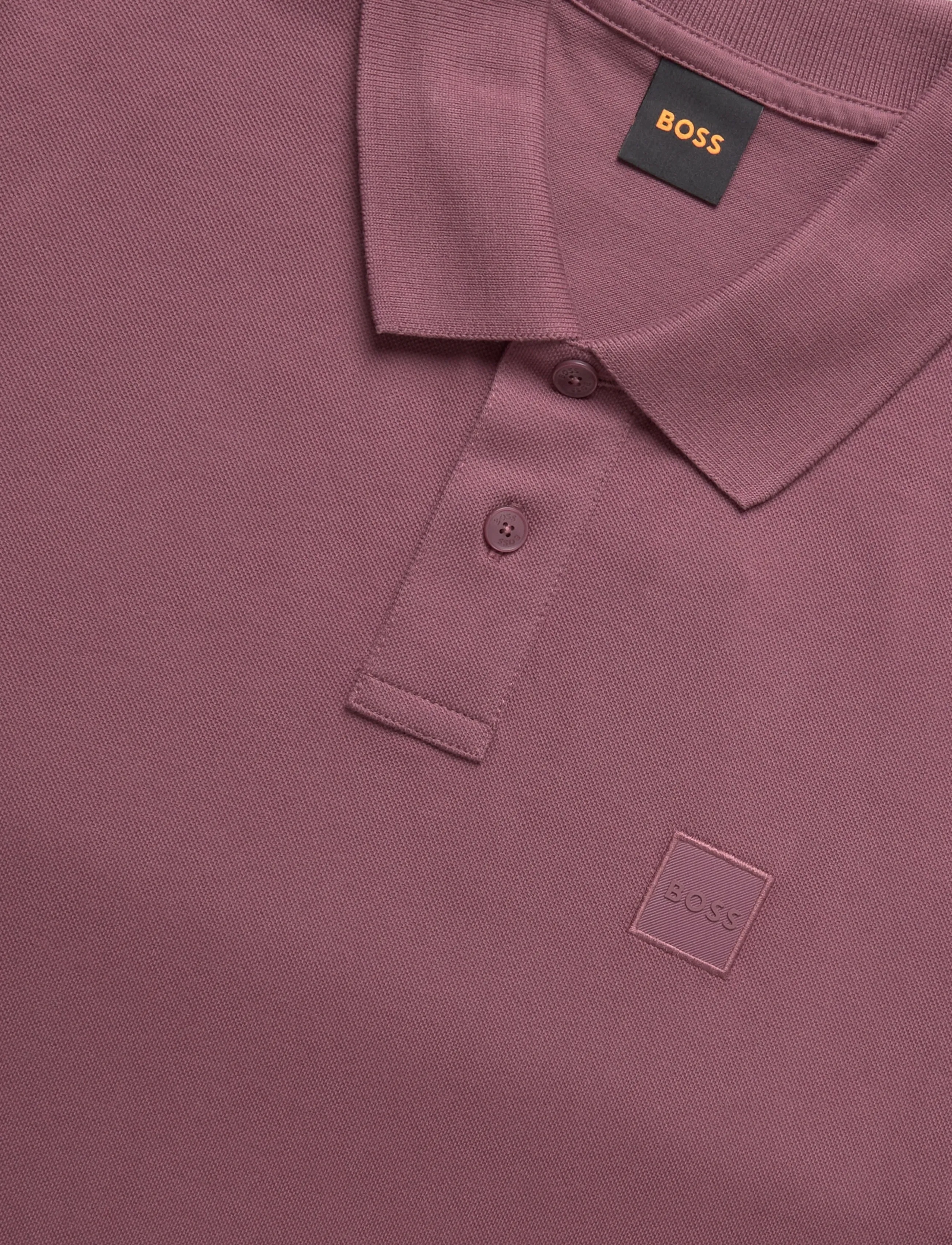 BOSS - Passenger - short-sleeved polos - medium red - 2