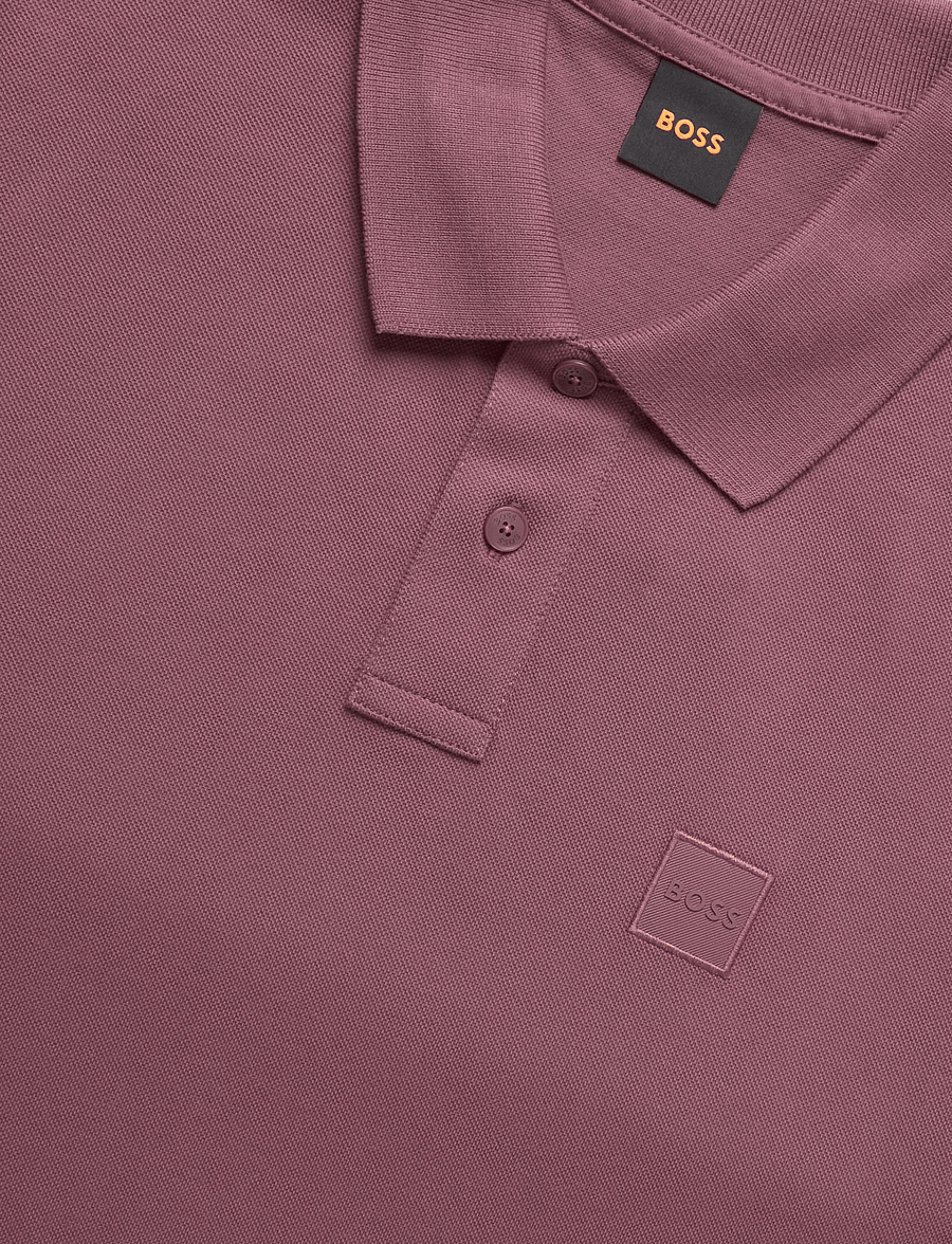 BOSS - Passenger - short-sleeved polos - medium red - 2