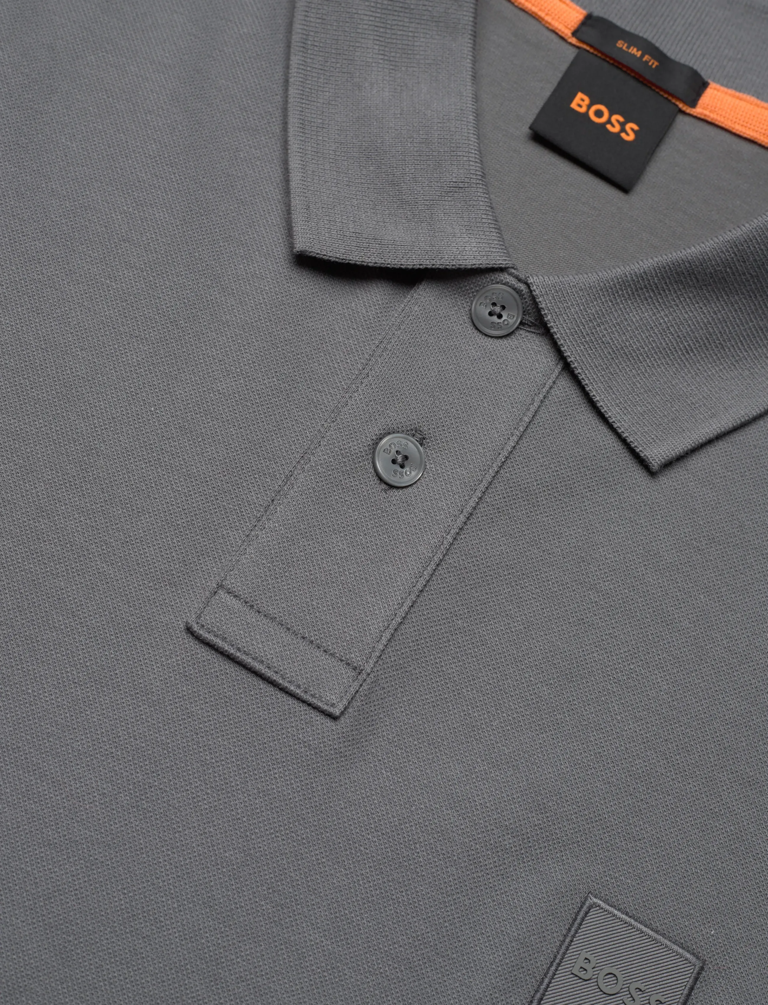 BOSS - Passenger - short-sleeved polos - open grey - 2