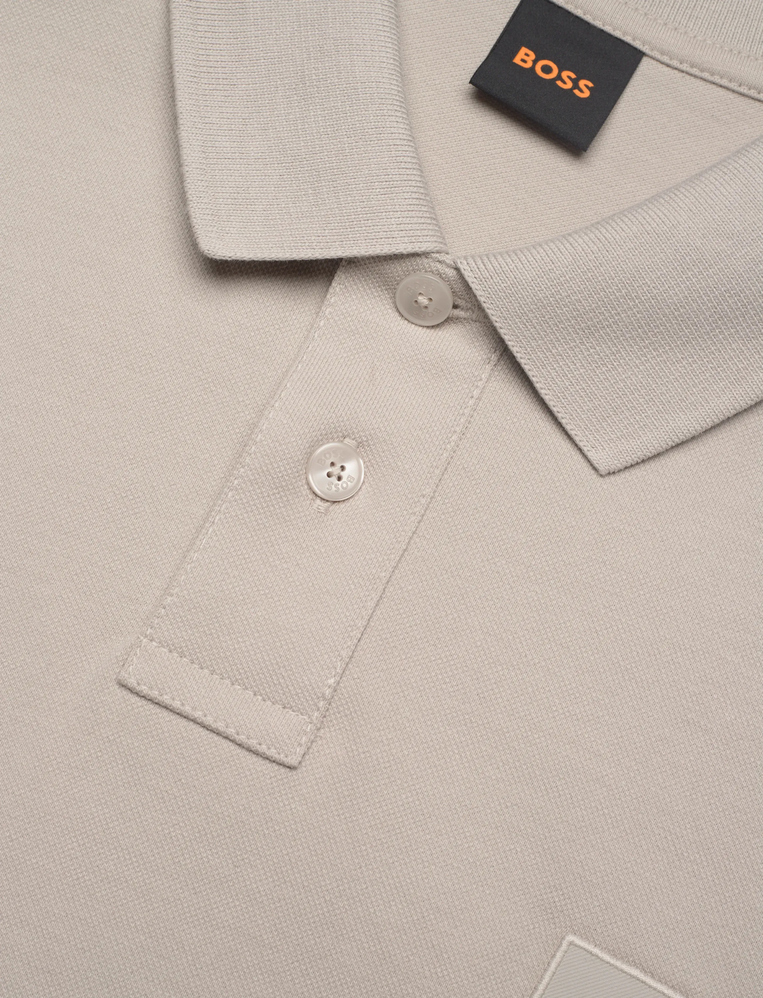 BOSS - Passenger - short-sleeved polos - open grey - 5
