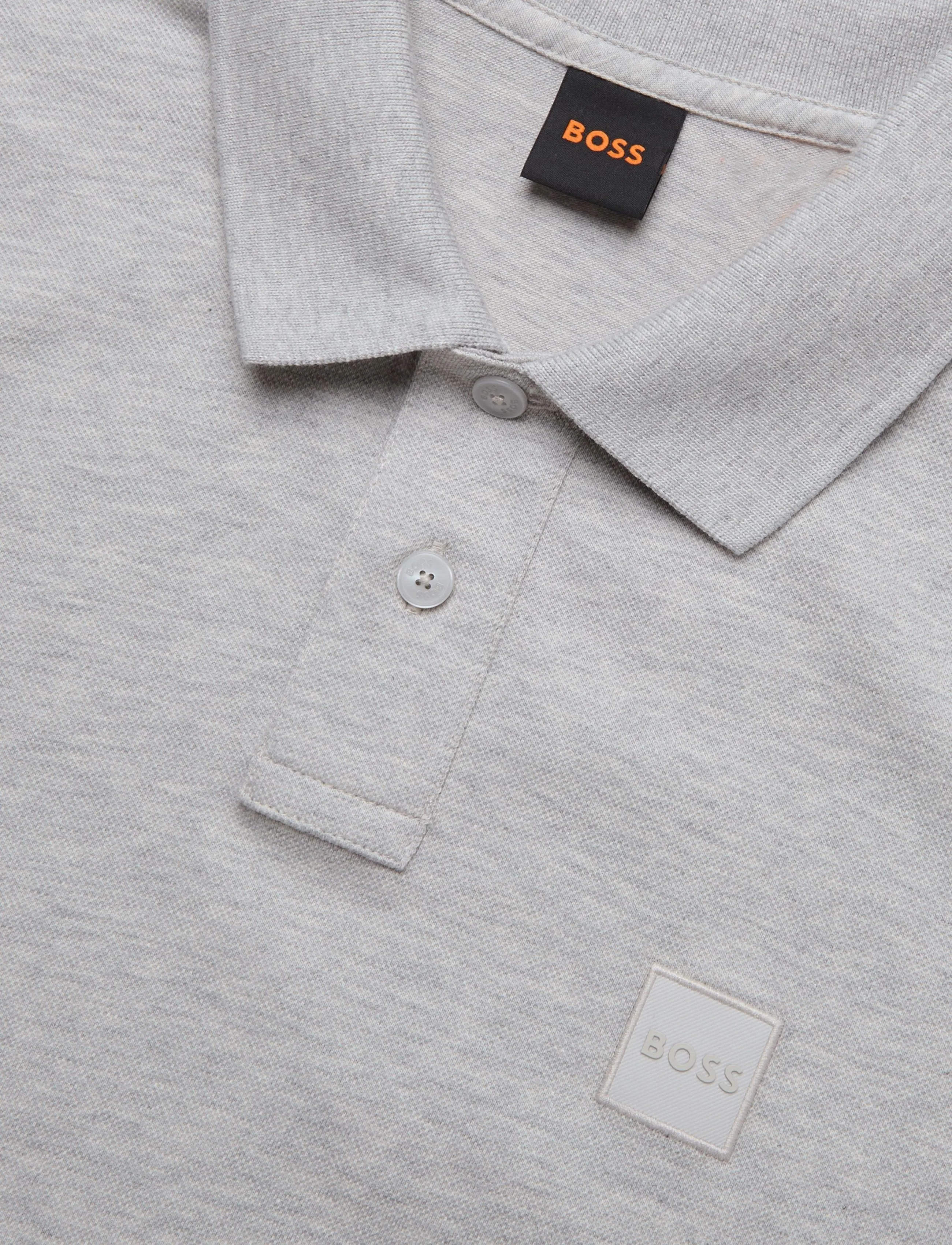 BOSS - Passenger - short-sleeved polos - open grey - 2
