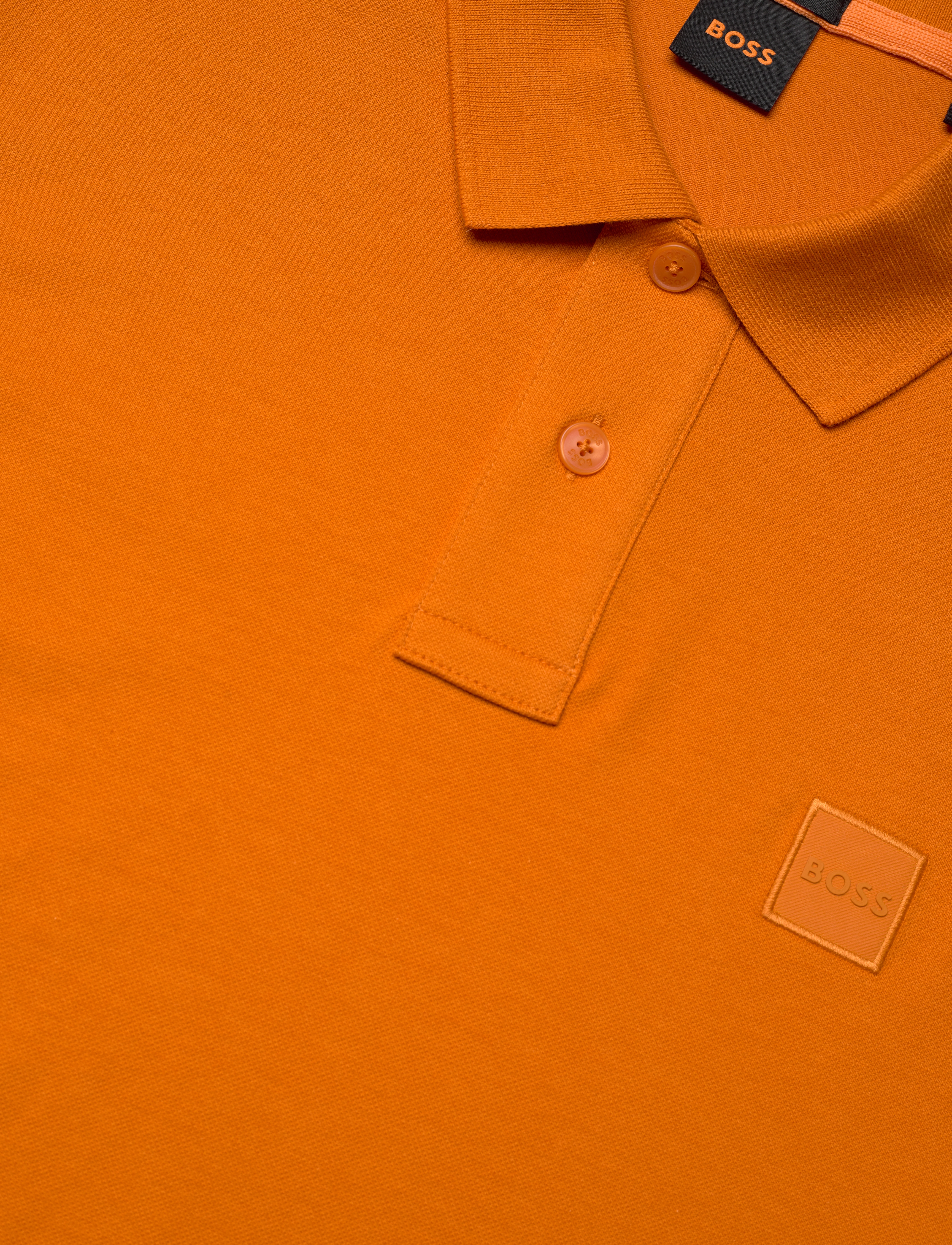 BOSS - Passenger - short-sleeved polos - open orange - 2
