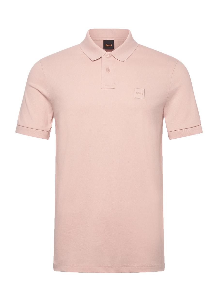 BOSS - Passenger - lühikeste varrukatega polod - open pink - 1