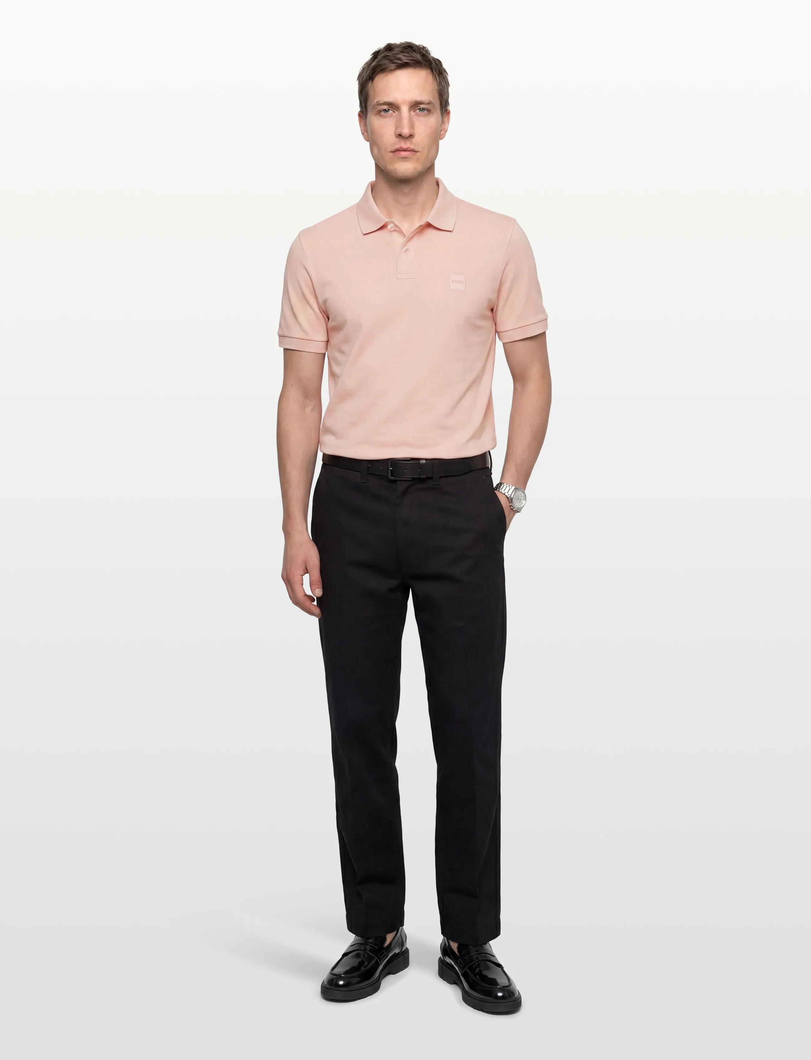 BOSS Passenger, S, Polos, Rosa - Short-sleeved, Männerswear