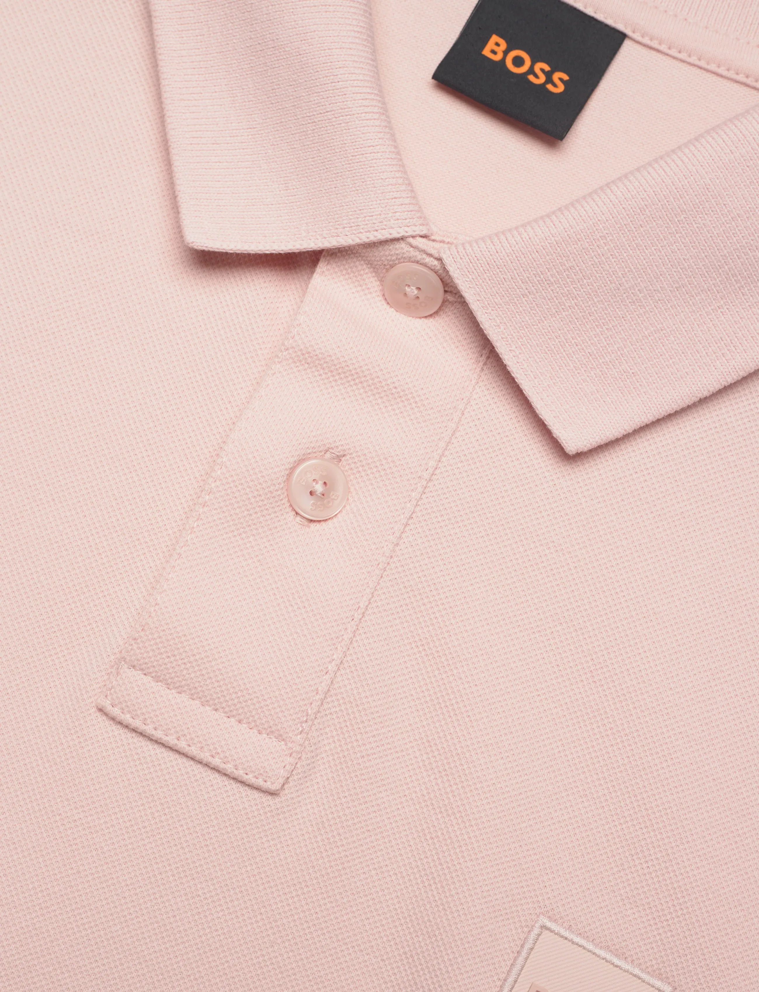BOSS - Passenger - short-sleeved polos - open pink - 5