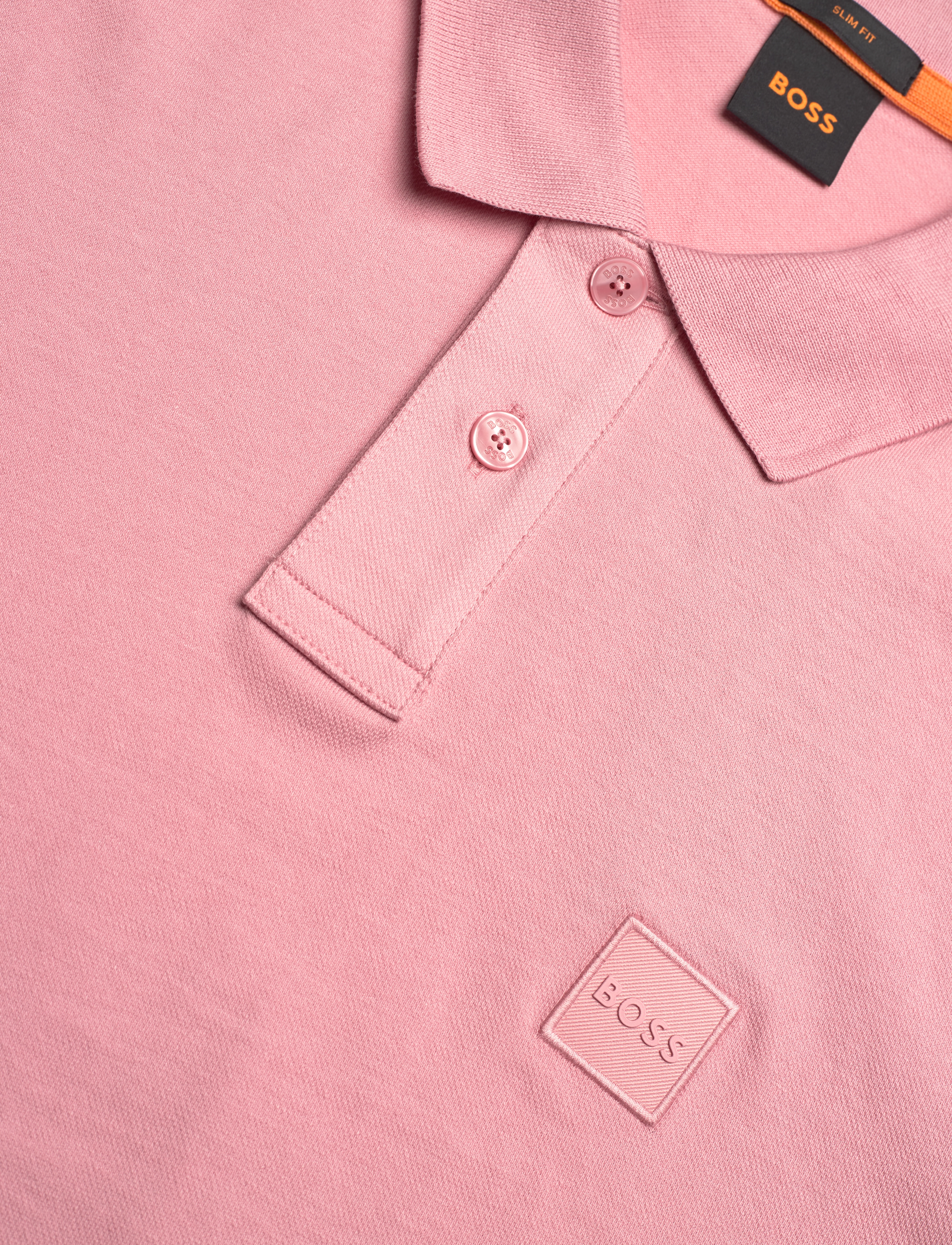BOSS - Passenger - short-sleeved polos - open pink - 2