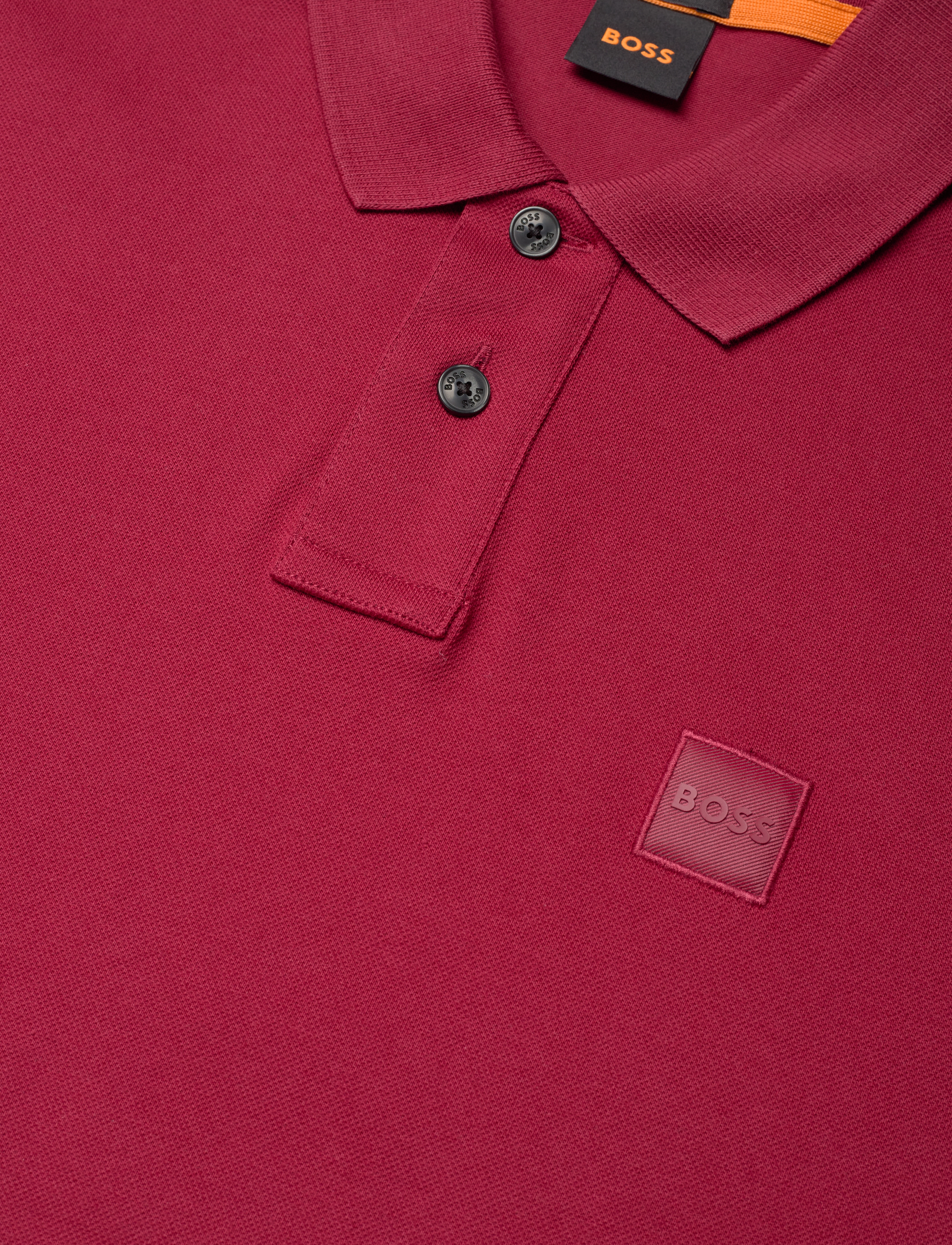 BOSS - Passenger - short-sleeved polos - open red - 2