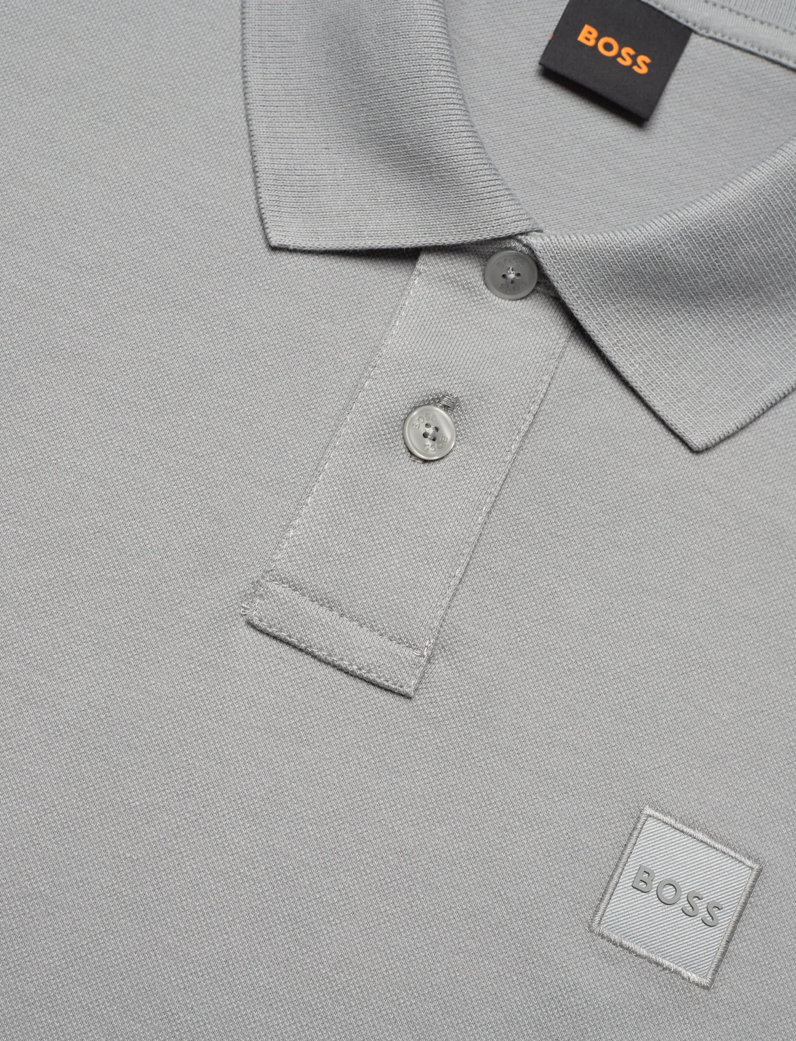 BOSS - Passenger - kortærmede poloer - silver - 2
