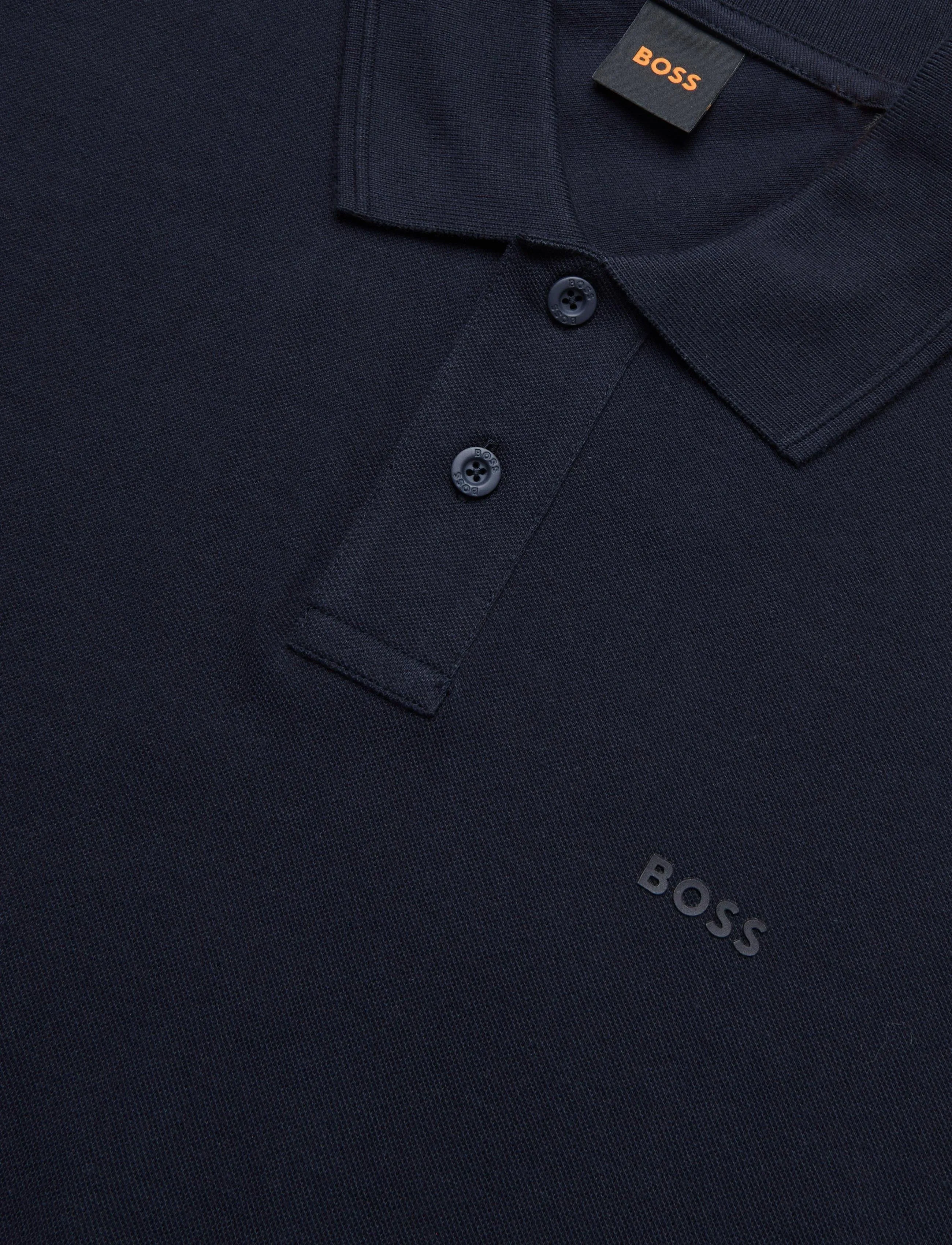 BOSS - Prime - short-sleeved polos - dark blue - 2