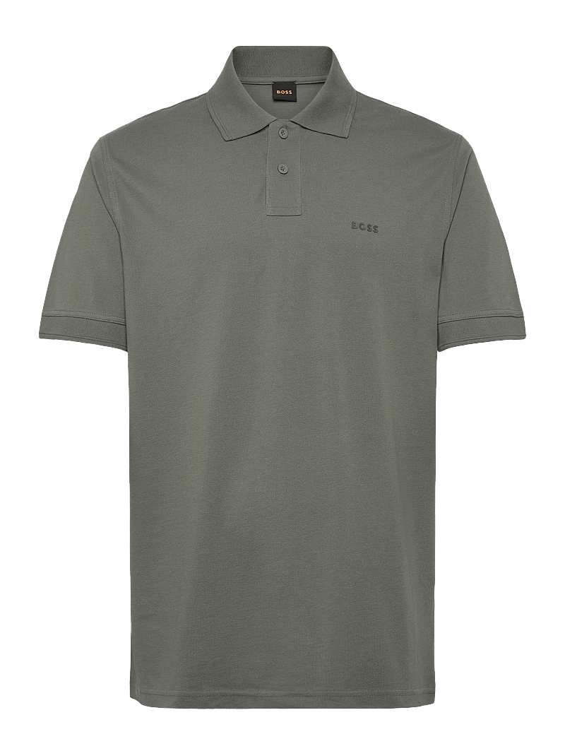 BOSS - Prime - lühikeste varrukatega polod - open grey - 0