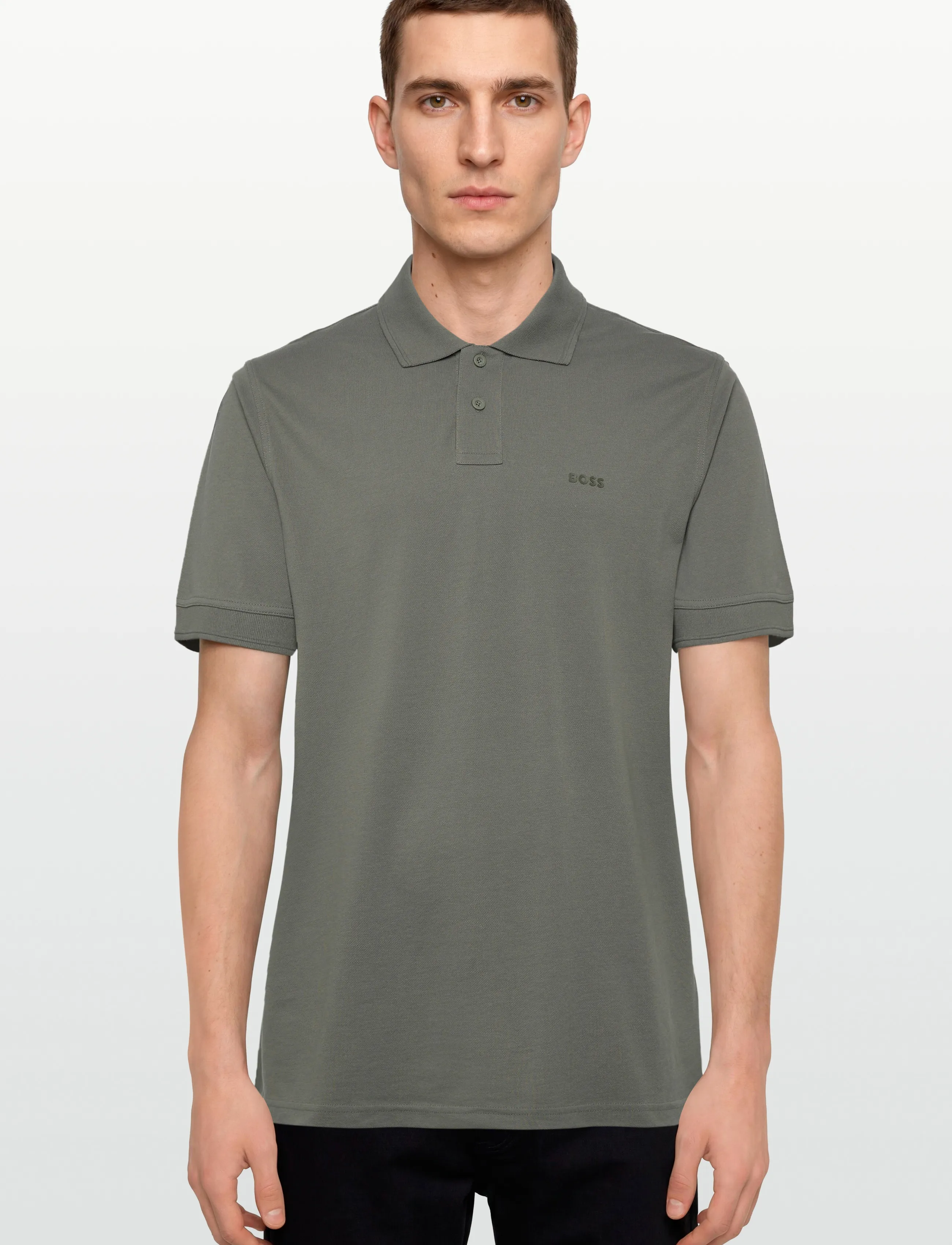 BOSS - Prime - kortærmede poloer - open grey - 3