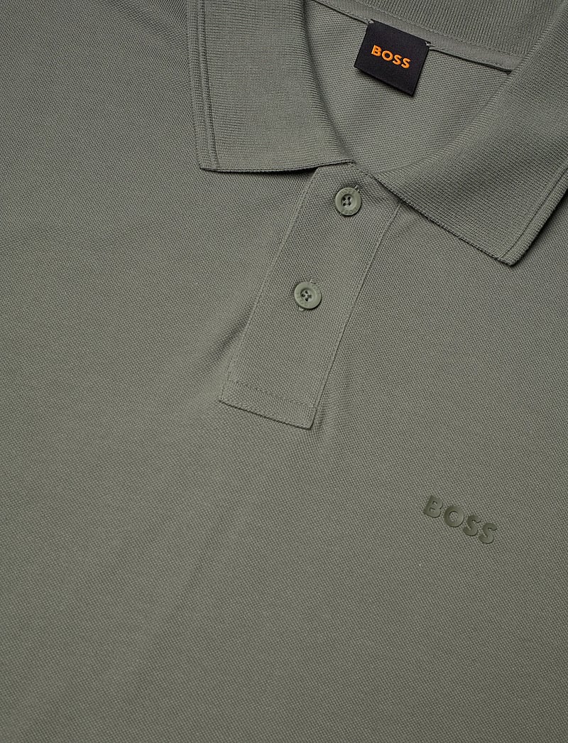 BOSS - Prime - lühikeste varrukatega polod - open grey - 2