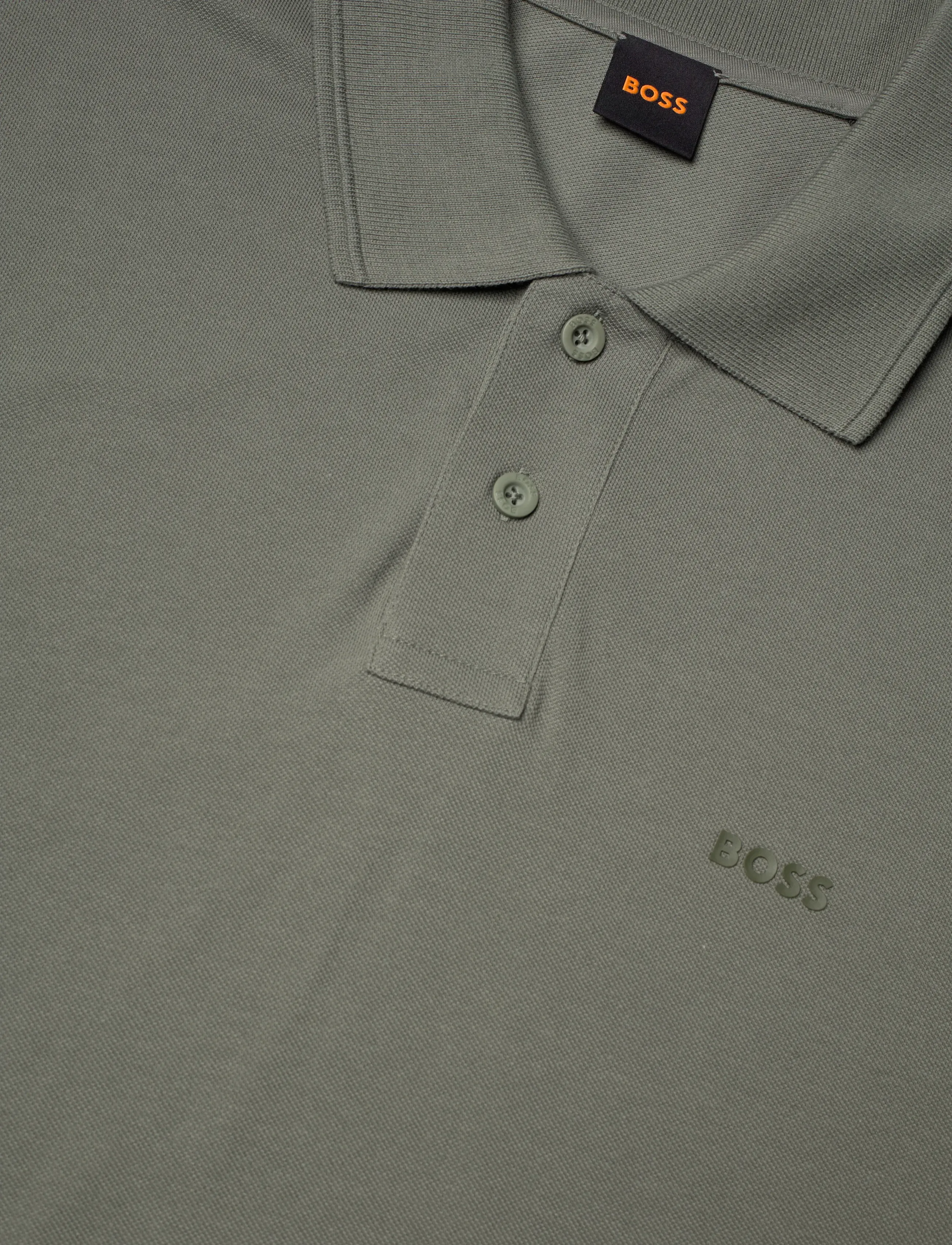 BOSS - Prime - lühikeste varrukatega polod - open grey - 2