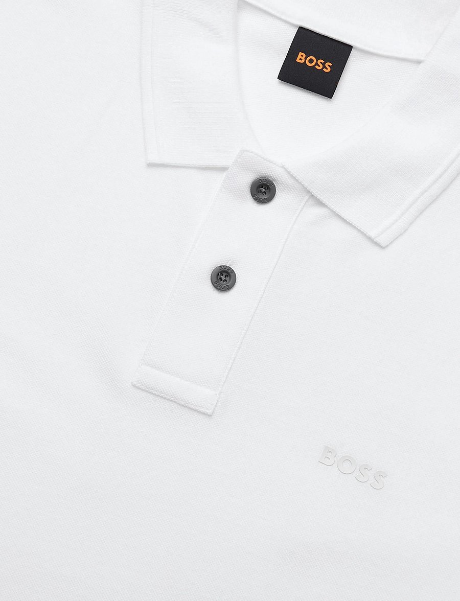 BOSS - Prime - lühikeste varrukatega polod - white - 2