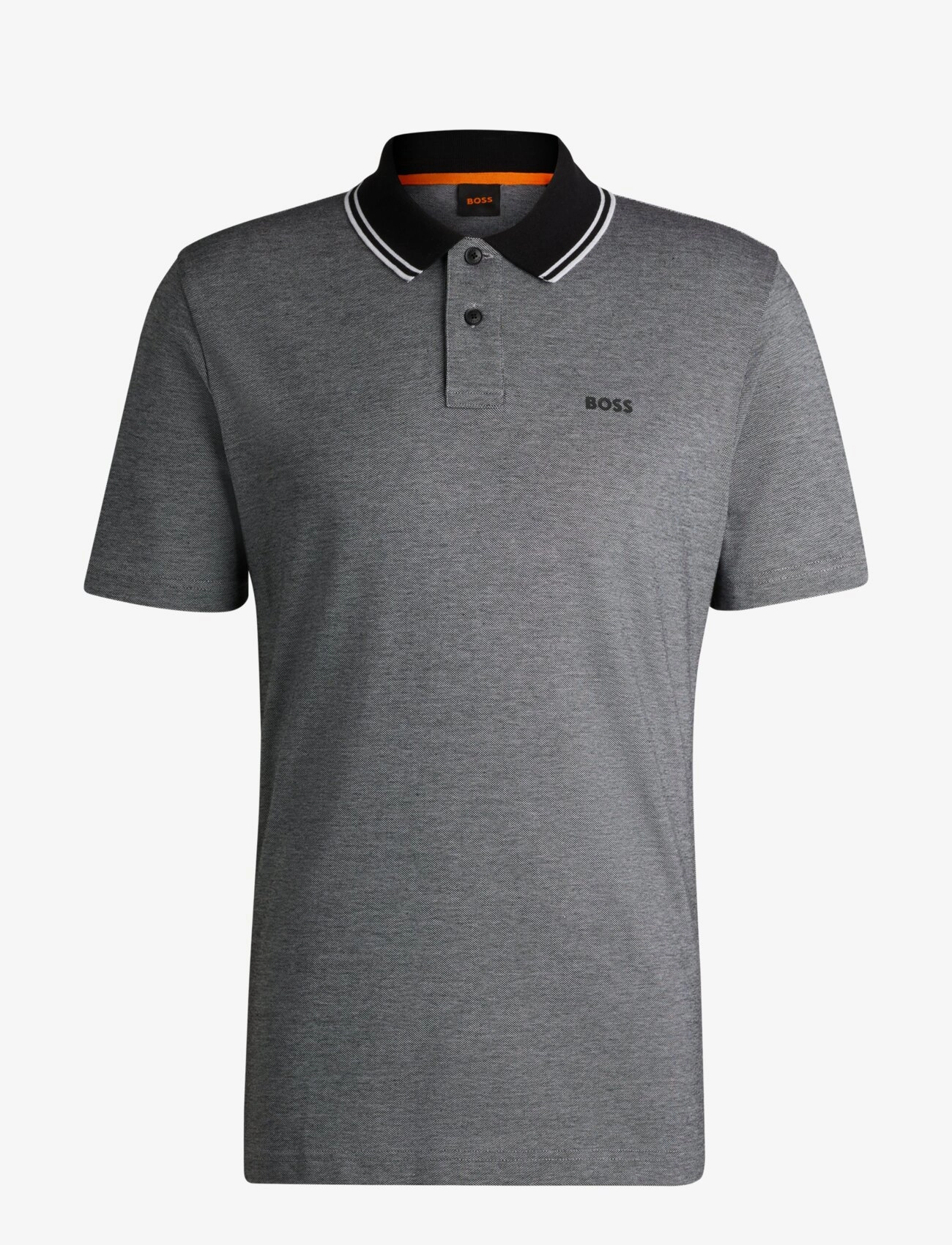 BOSS Peoxfordnew, Mænd, Poloshirt, Grå, Str: M