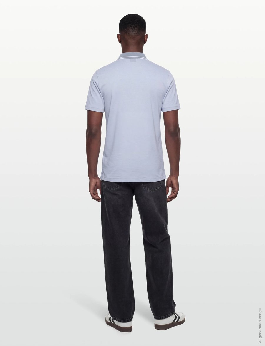 BOSS - PeoxfordNew - kortærmede poloer - light/pastel blue - 4