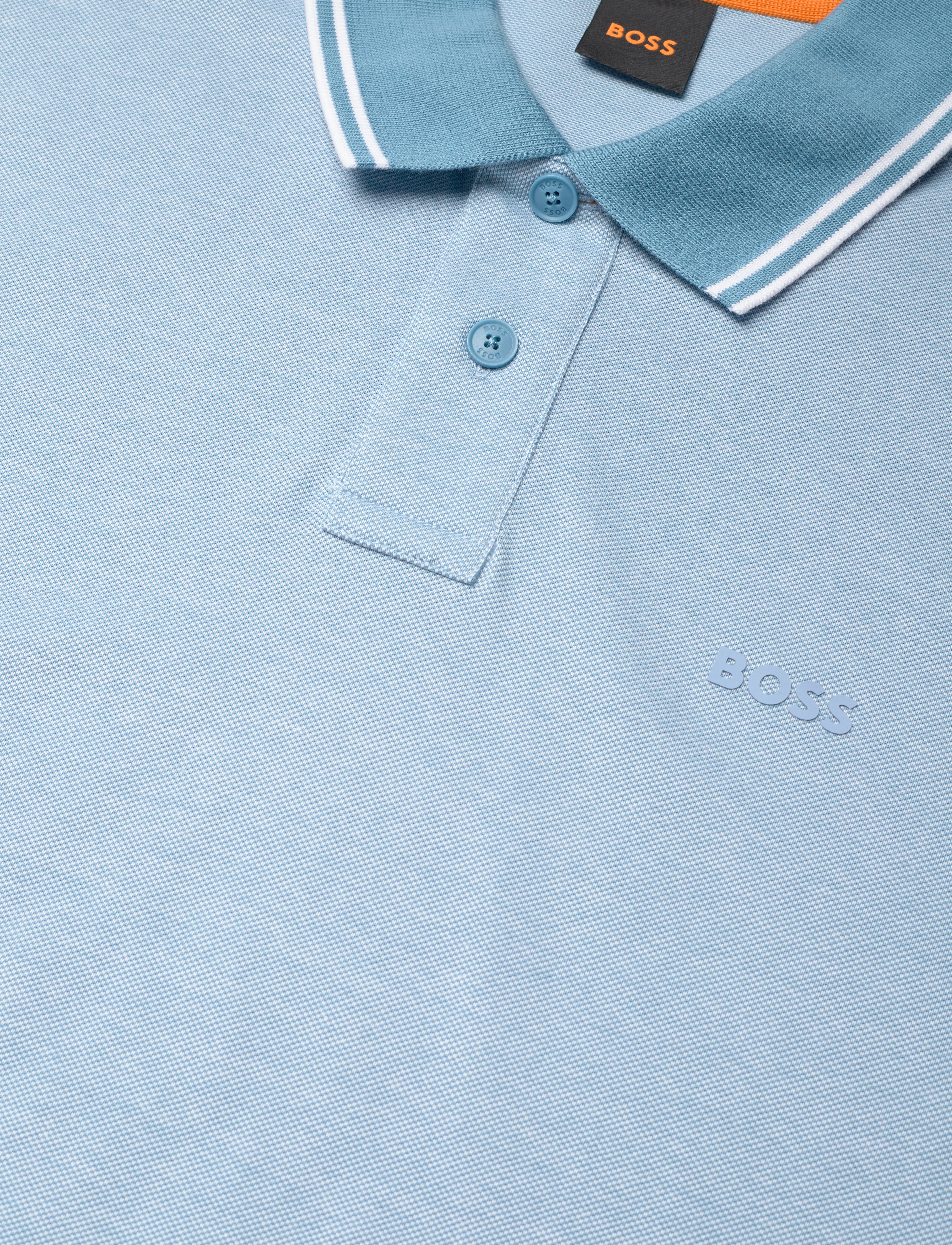 BOSS - PeoxfordNew - kurzärmelig - open blue - 2
