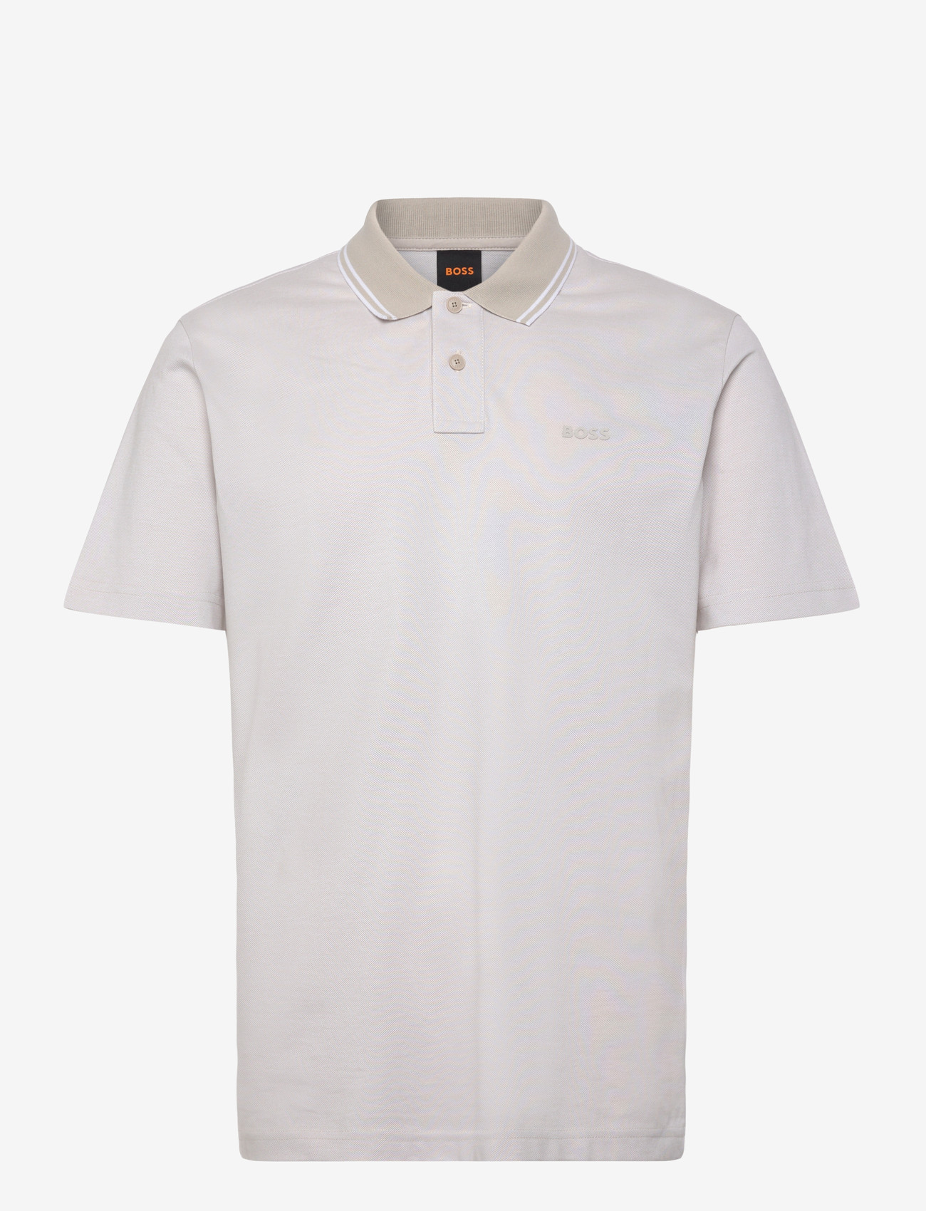 BOSS - PeoxfordNew - kortärmade pikéer - open grey - 1