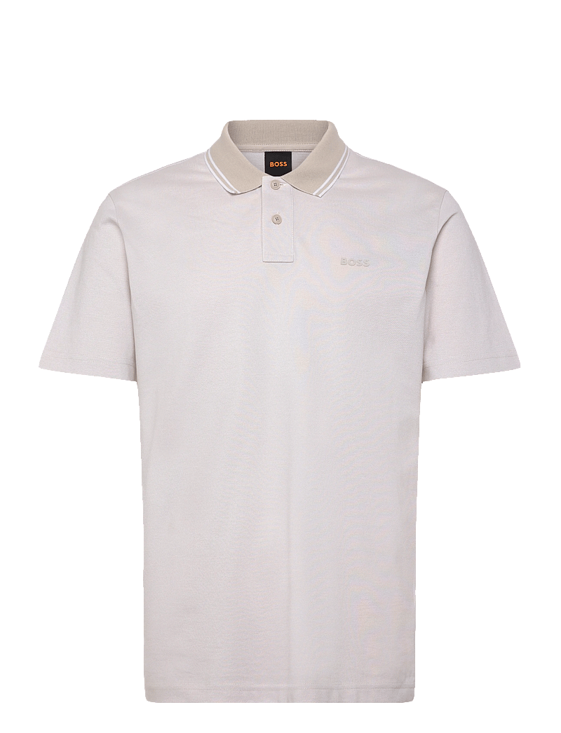 BOSS - PeoxfordNew - kortärmade pikéer - open grey - 1