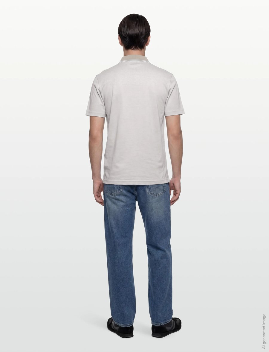 BOSS - PeoxfordNew - kurzärmelig - open grey - 4