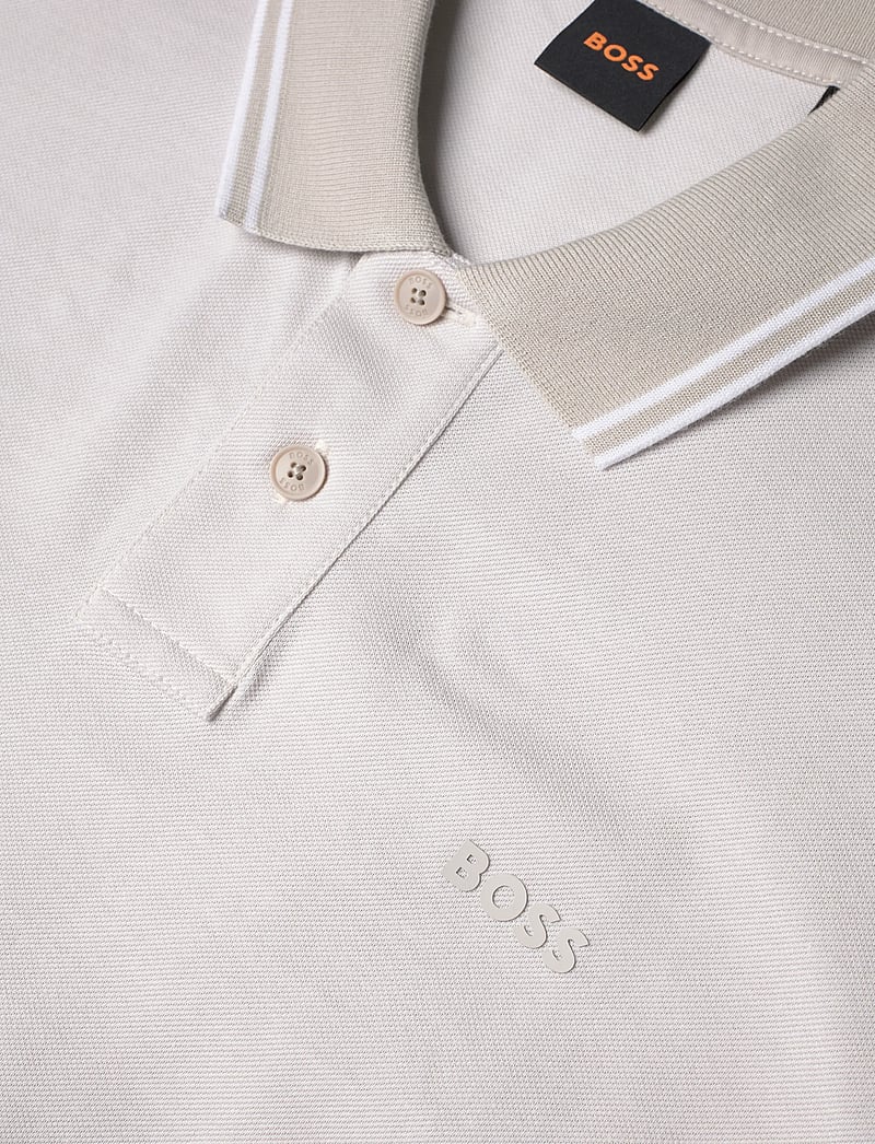 BOSS - PeoxfordNew - kortärmade pikéer - open grey - 5