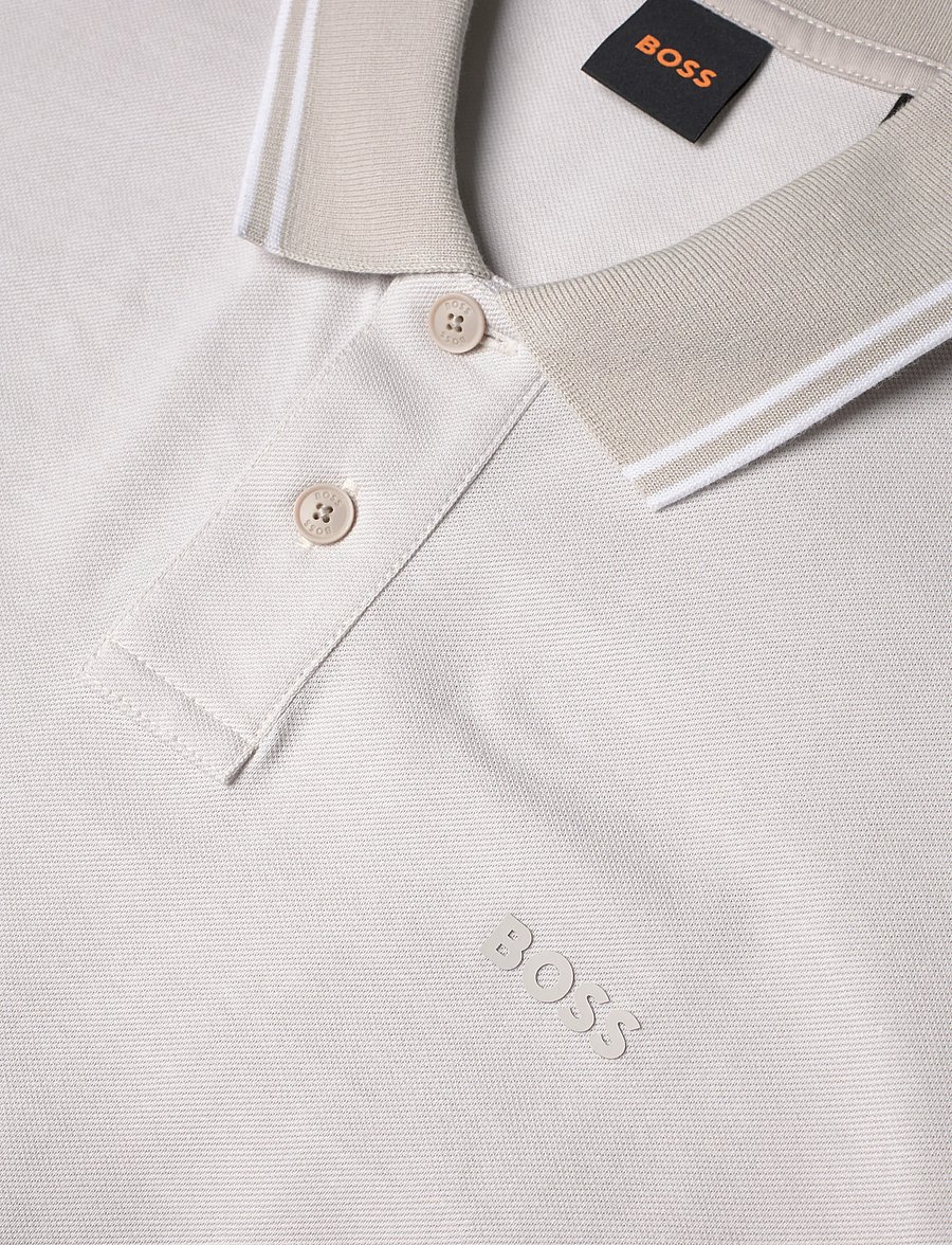 BOSS - PeoxfordNew - kurzärmelig - open grey - 5