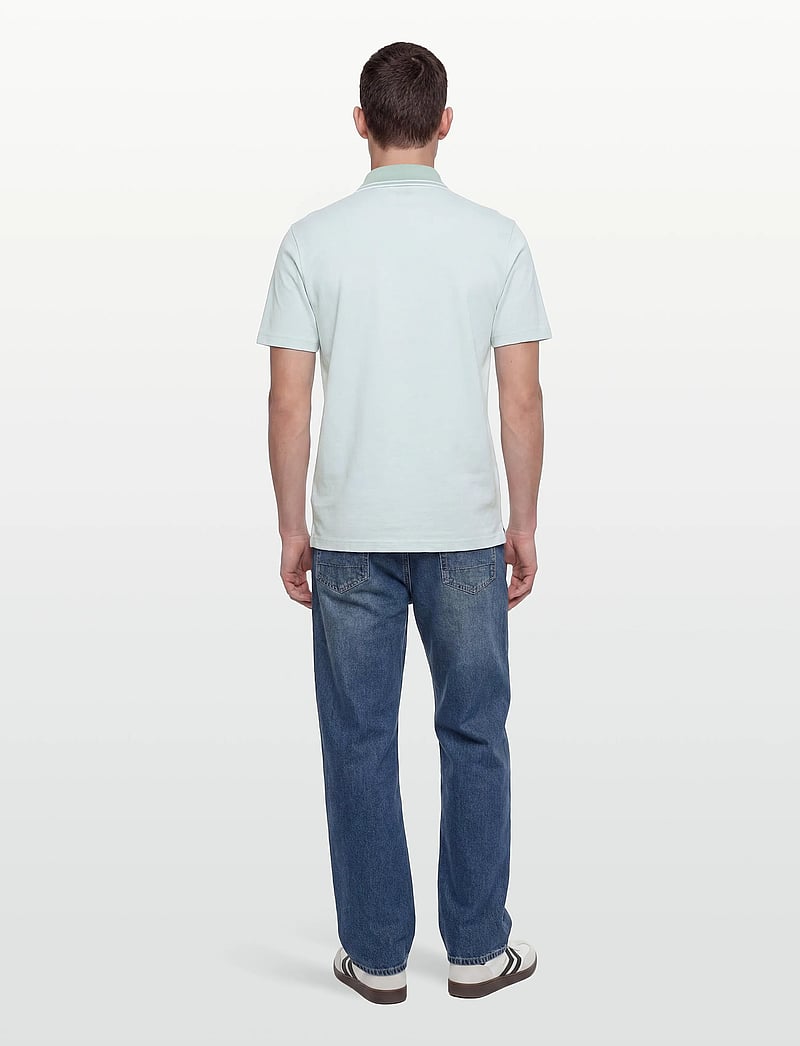 BOSS - PeoxfordNew - kortärmade pikéer - turquoise/aqua - 4